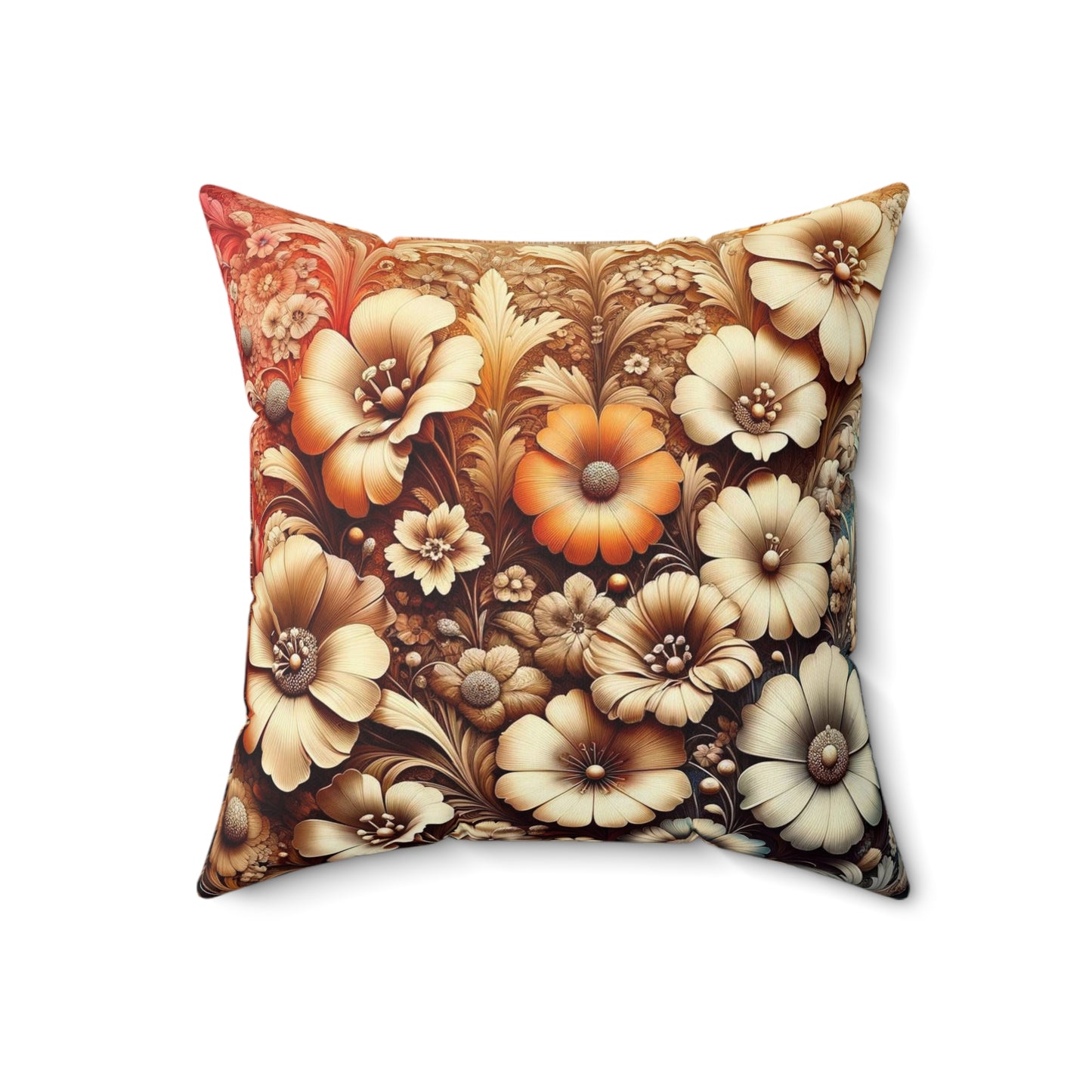 Spun Polyester Square Pillow