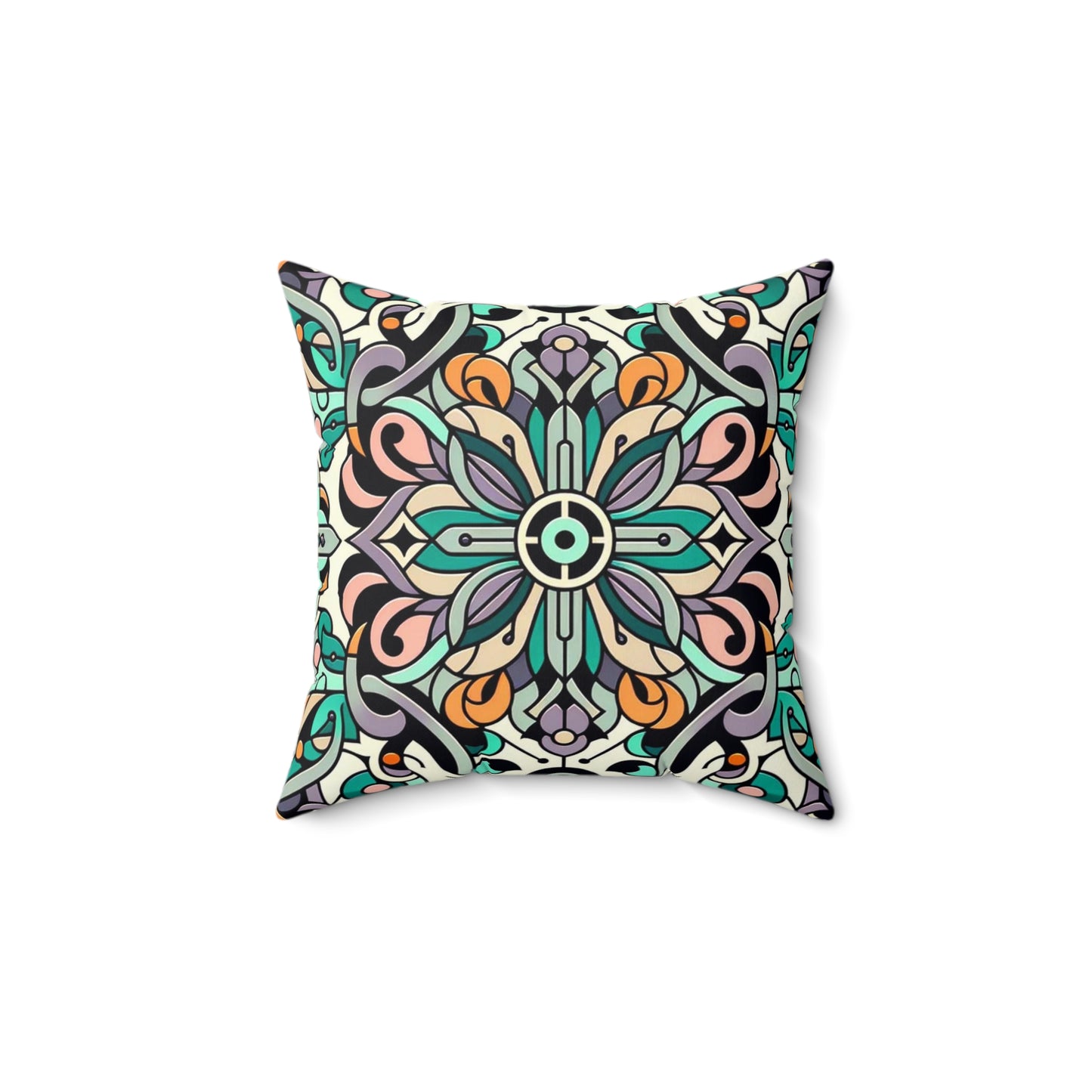 Spun Polyester Square Pillow