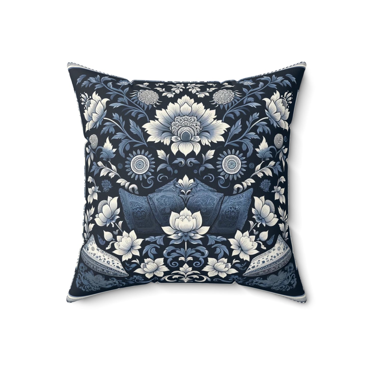 Spun Polyester Square Pillow