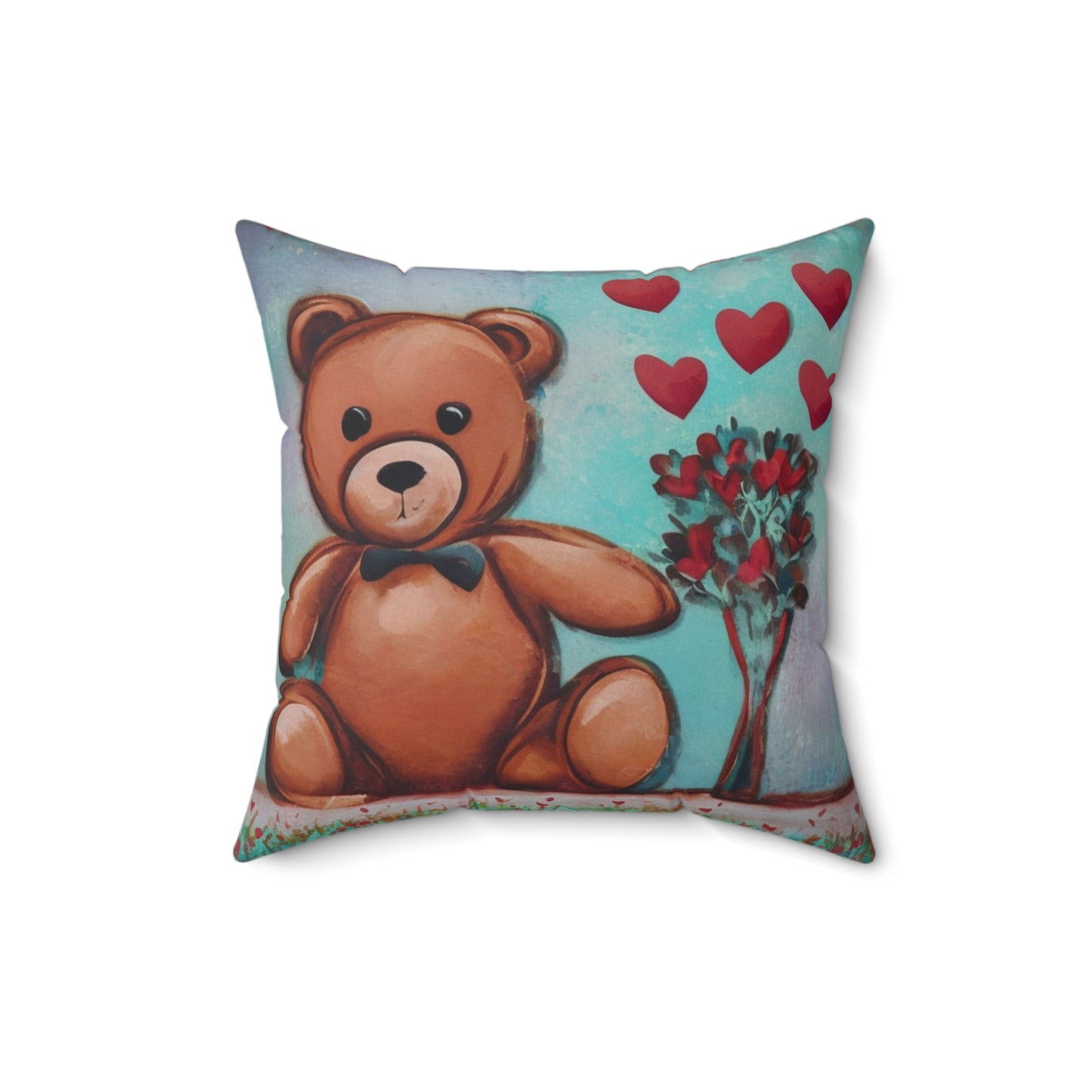Spun Polyester Square Pillow