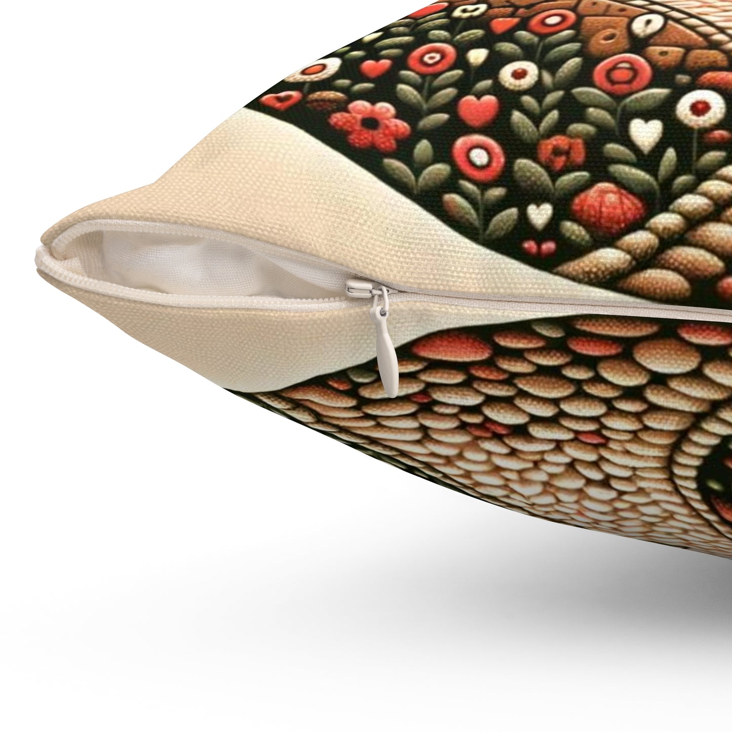 Spun Polyester Square Pillow