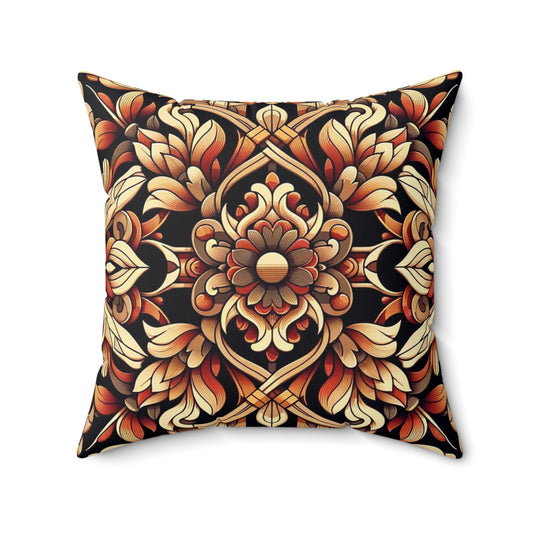 Spun Polyester Square Pillow