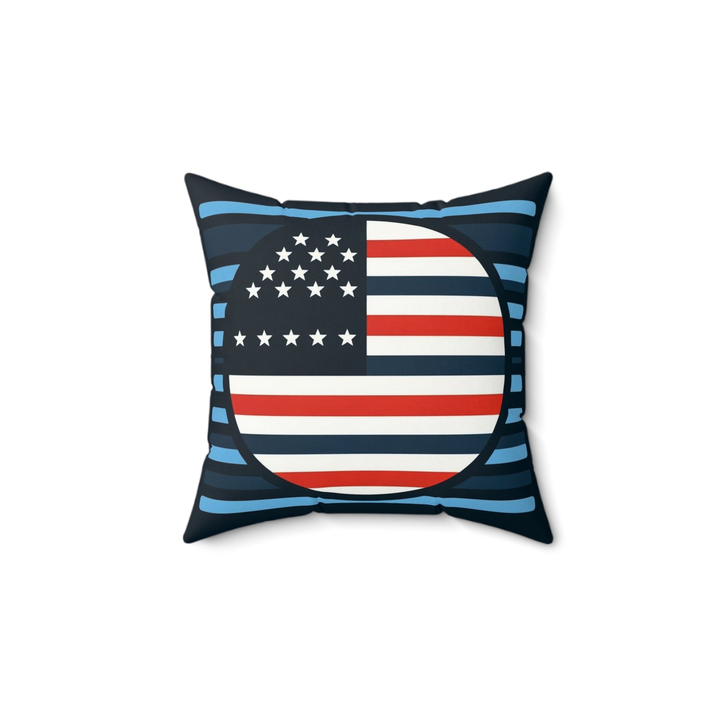 Spun Polyester Square Pillow