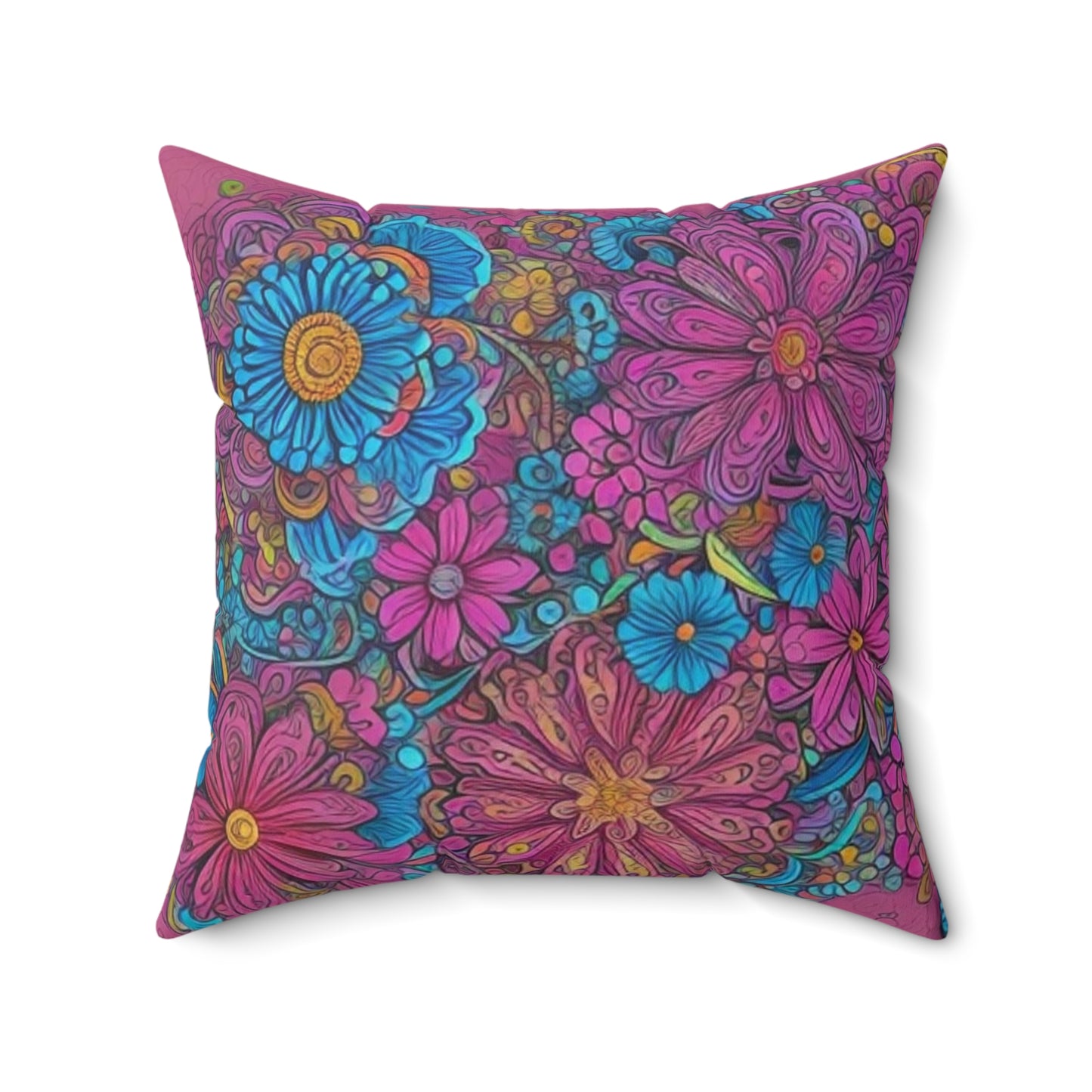 Spun Polyester Square Pillow