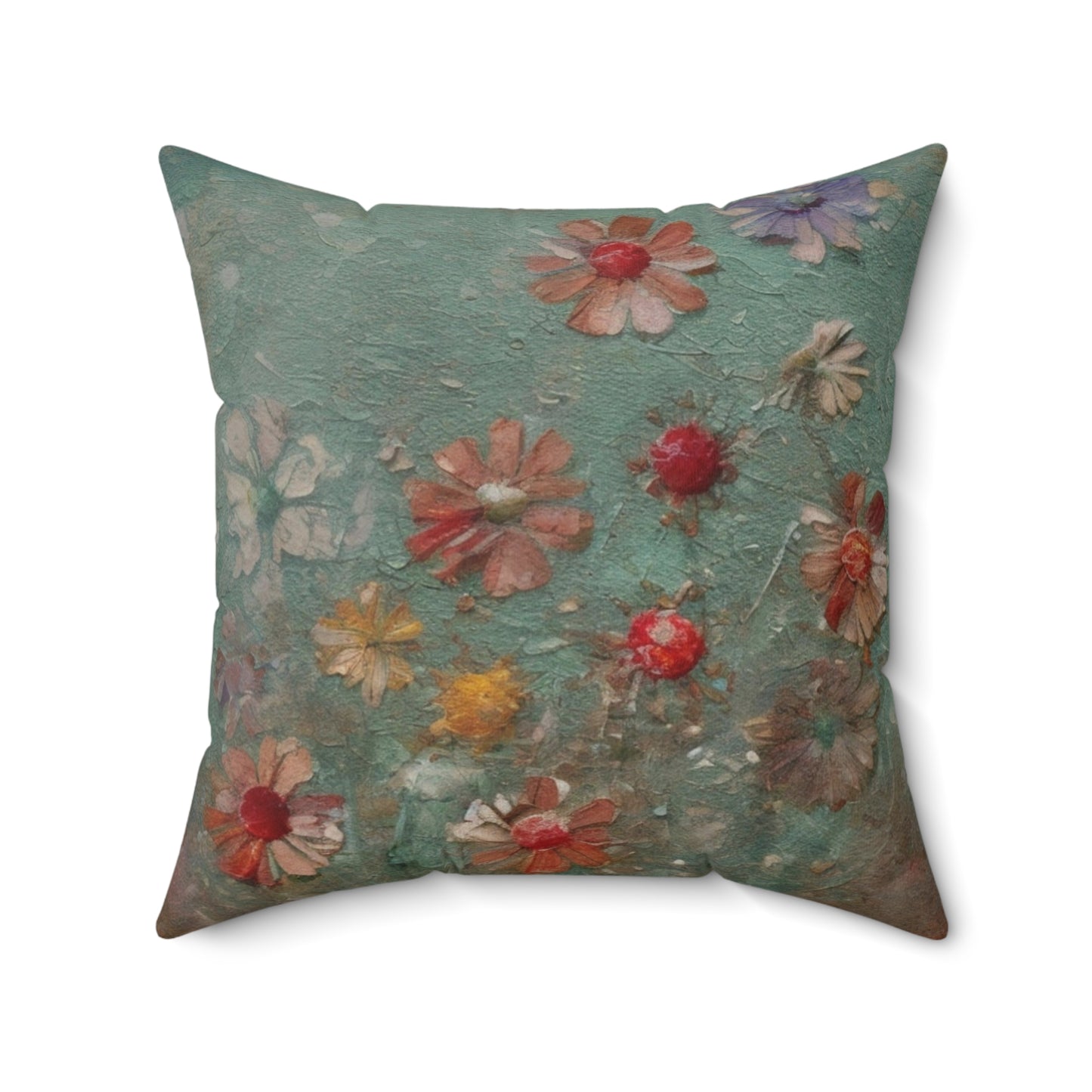 Spun Polyester Square Pillow