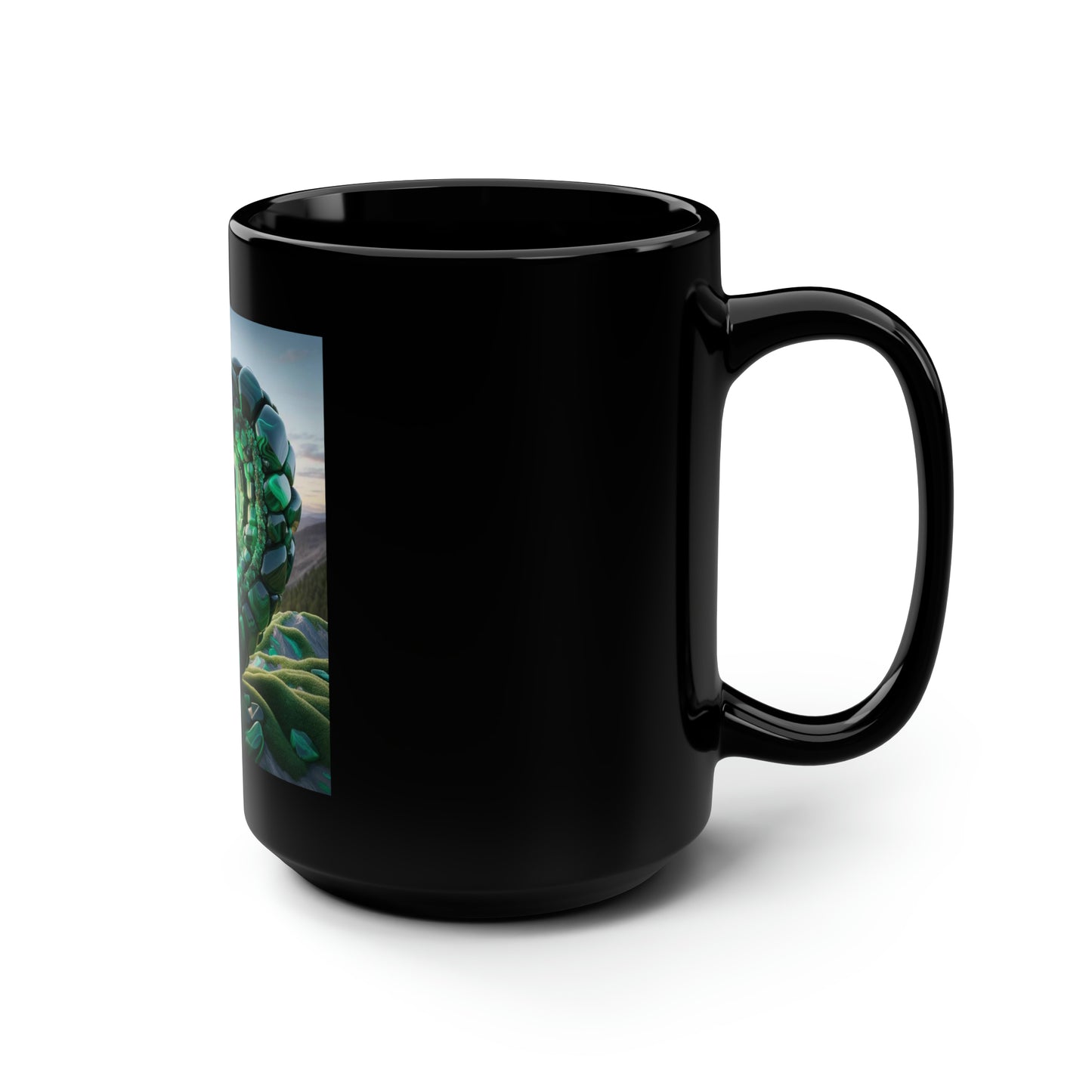 Black Mug, 15oz