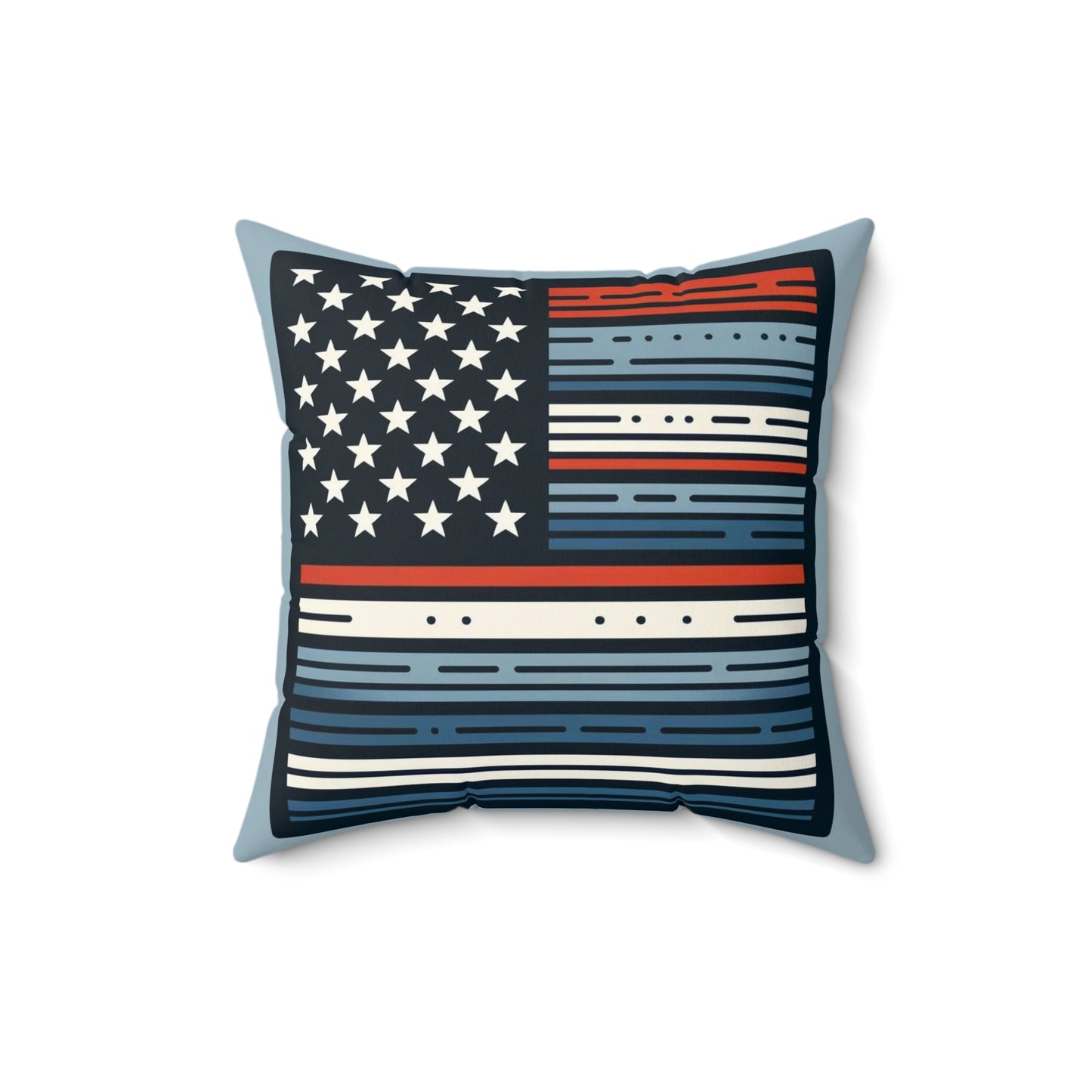 Spun Polyester Square Pillow