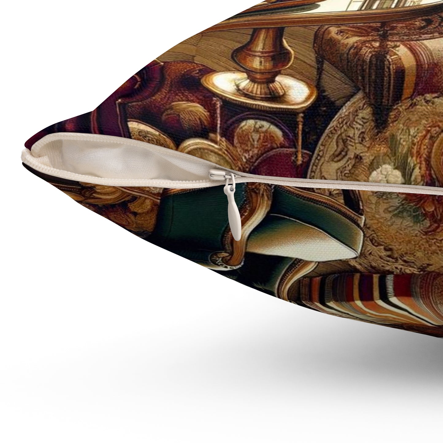 Spun Polyester Square Pillow