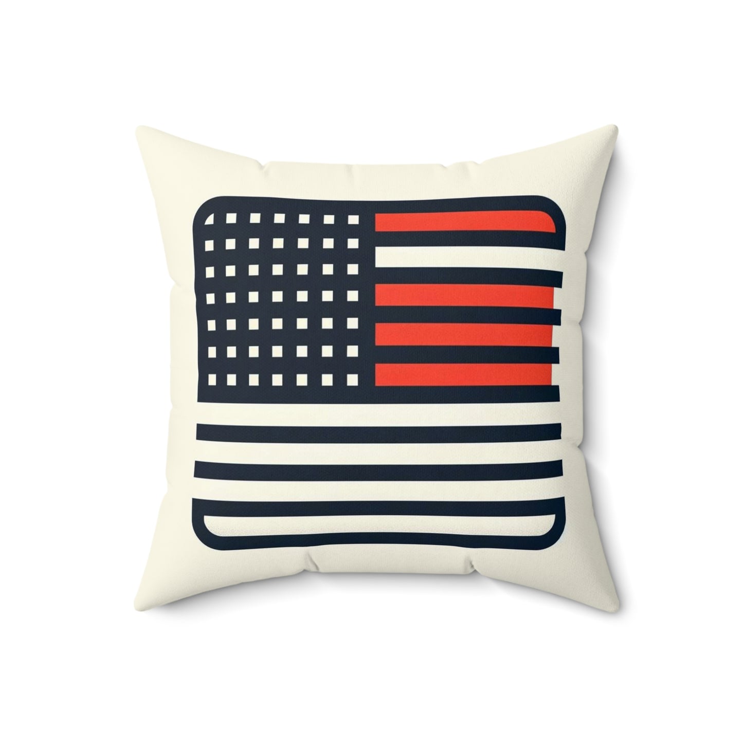 Spun Polyester Square Pillow