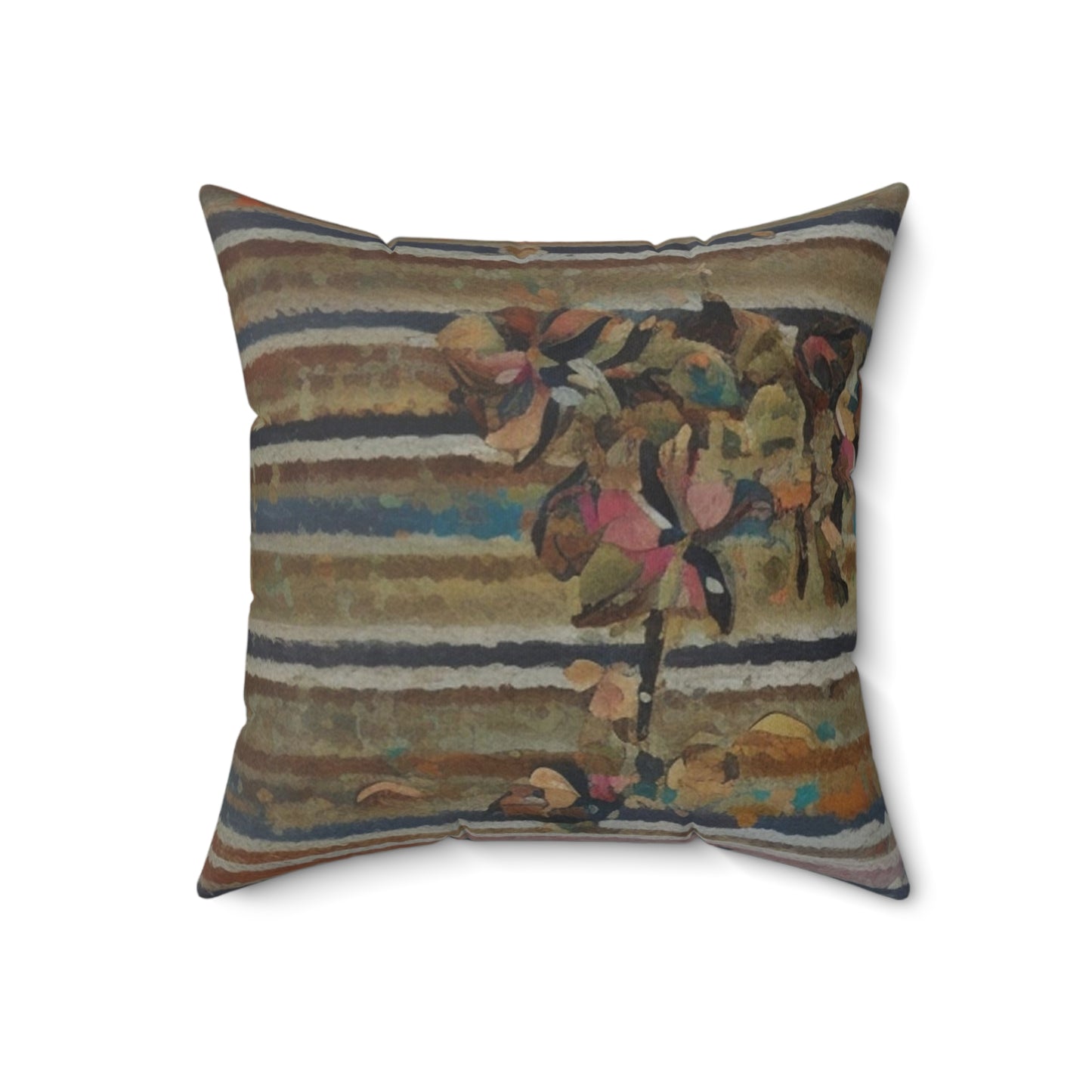 Spun Polyester Square Pillow