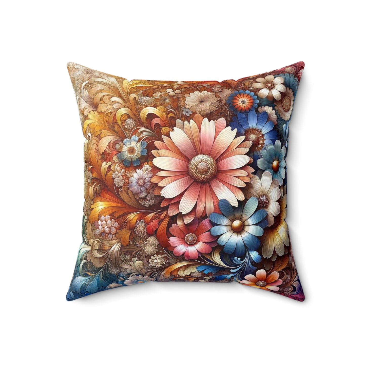 Spun Polyester Square Pillow
