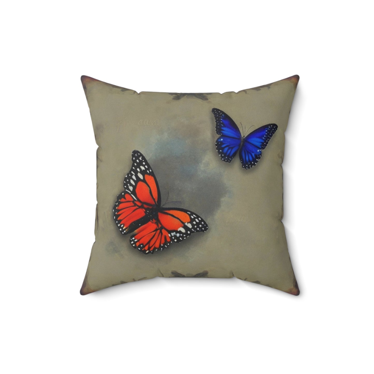 Spun Polyester Square Pillow