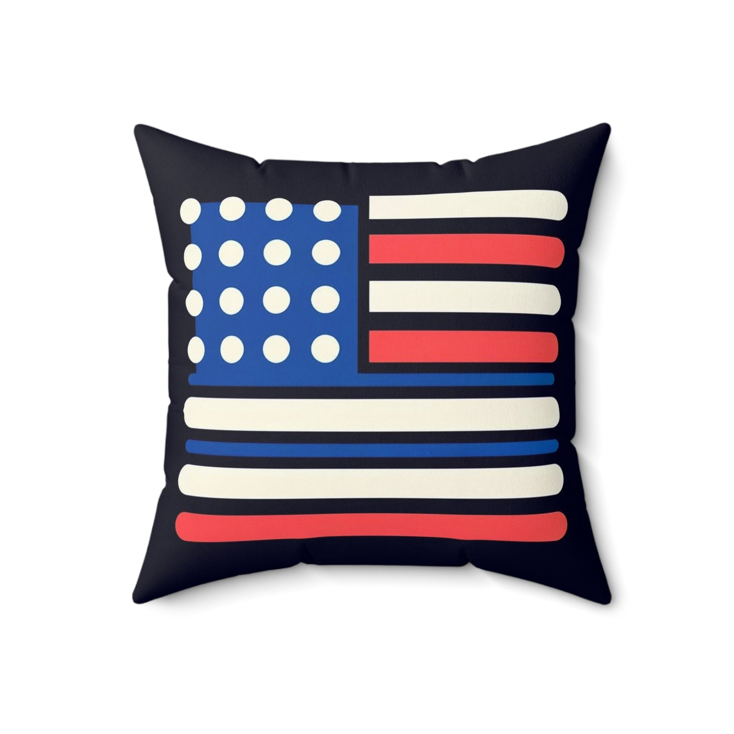 Spun Polyester Square Pillow