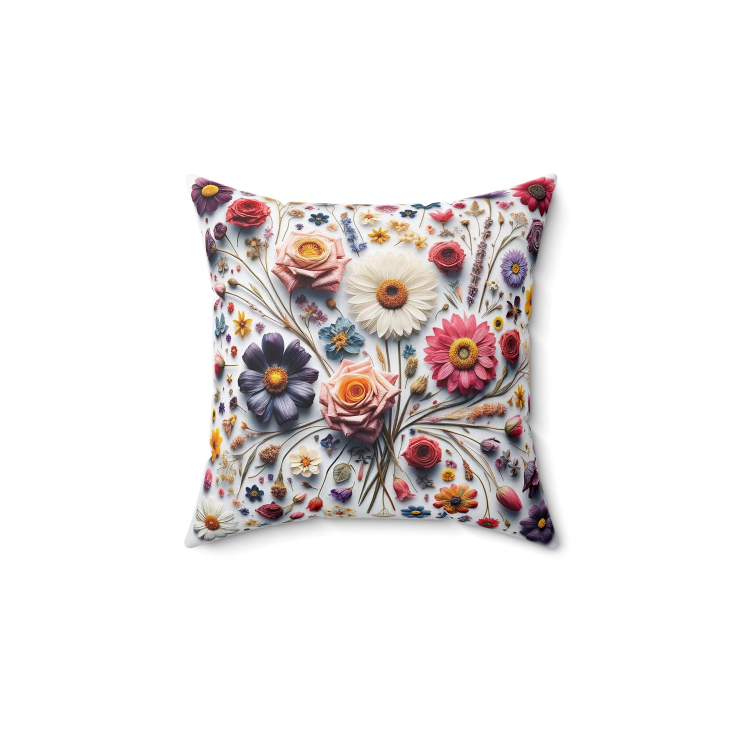 Spun Polyester Square Pillow