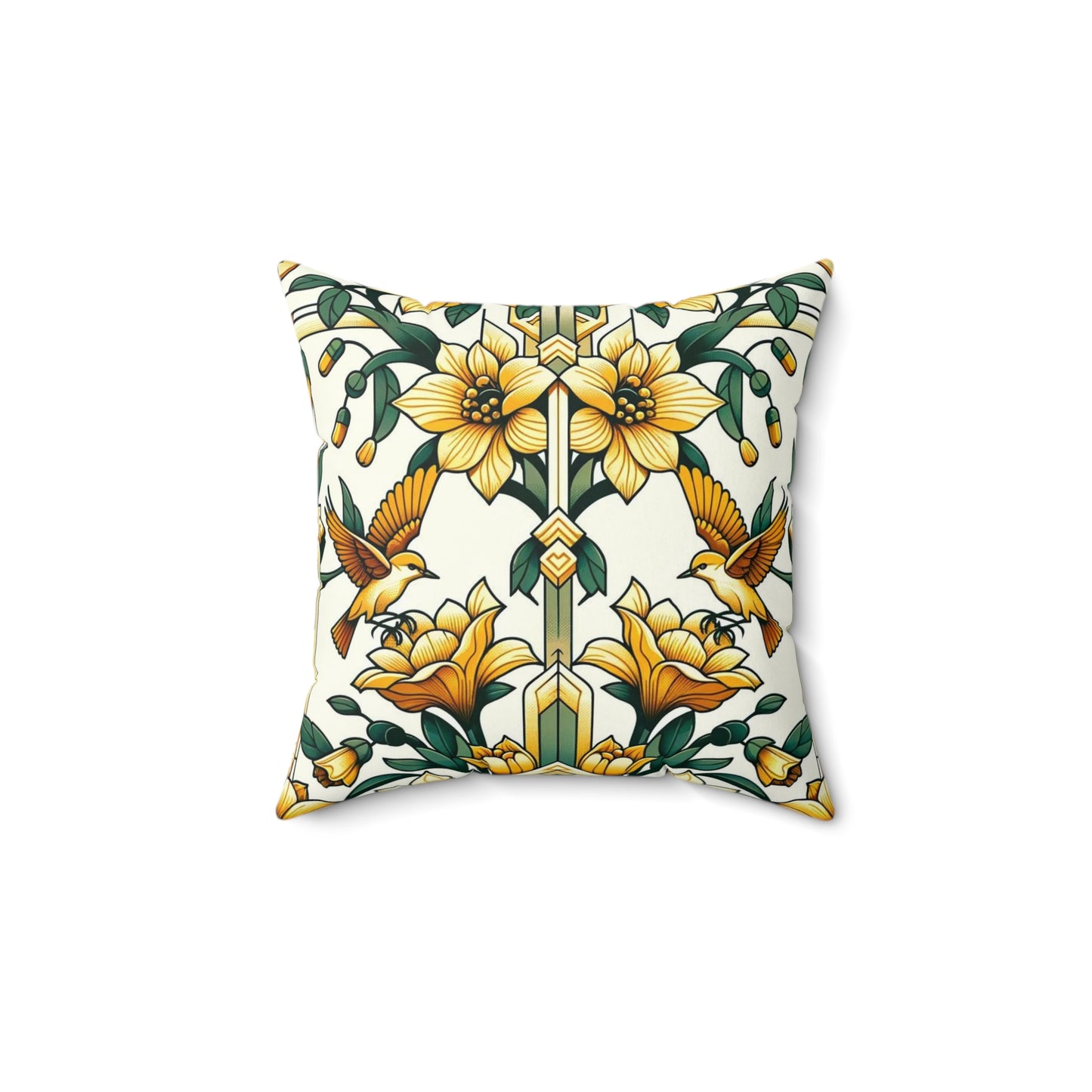 Spun Polyester Square Pillow