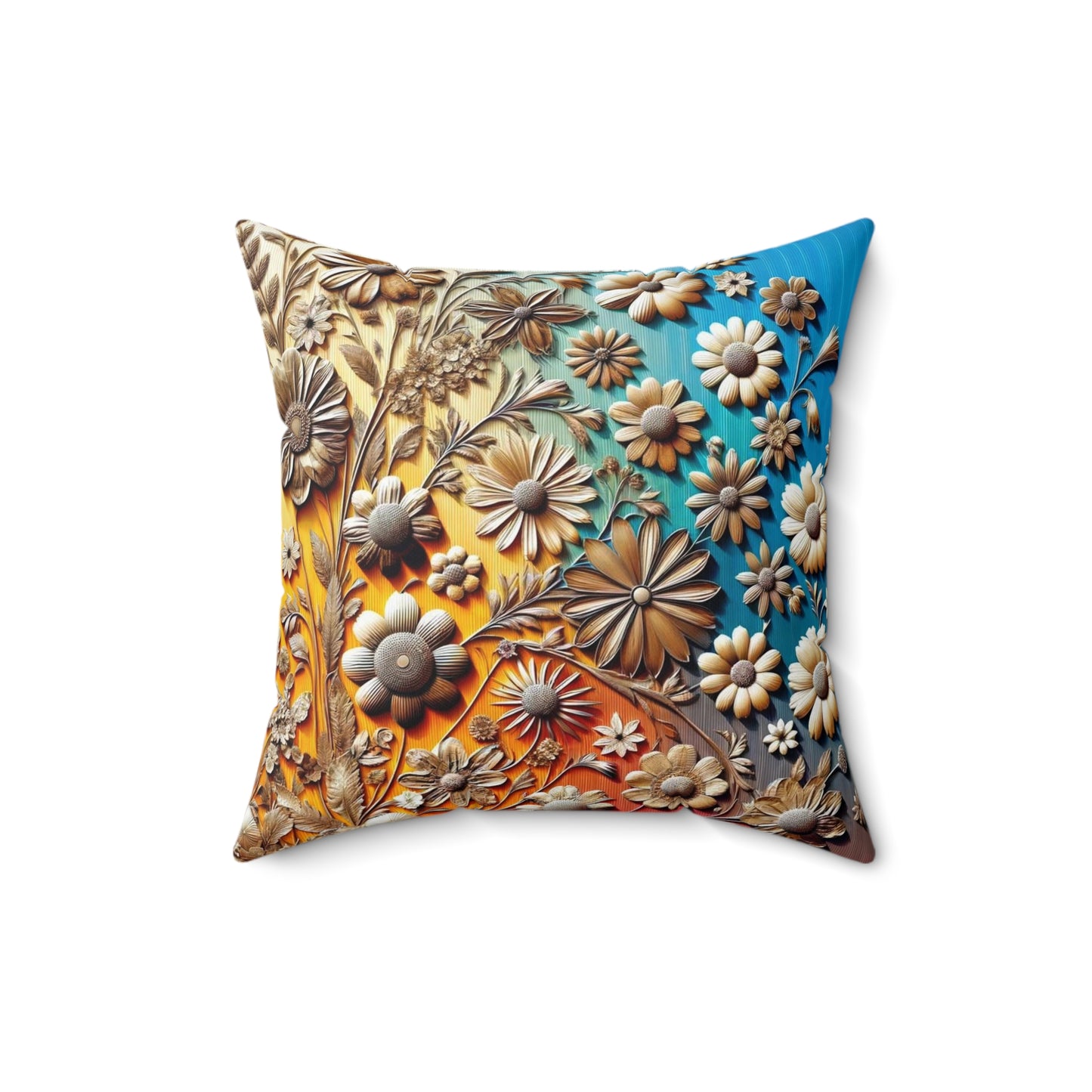 Spun Polyester Square Pillow