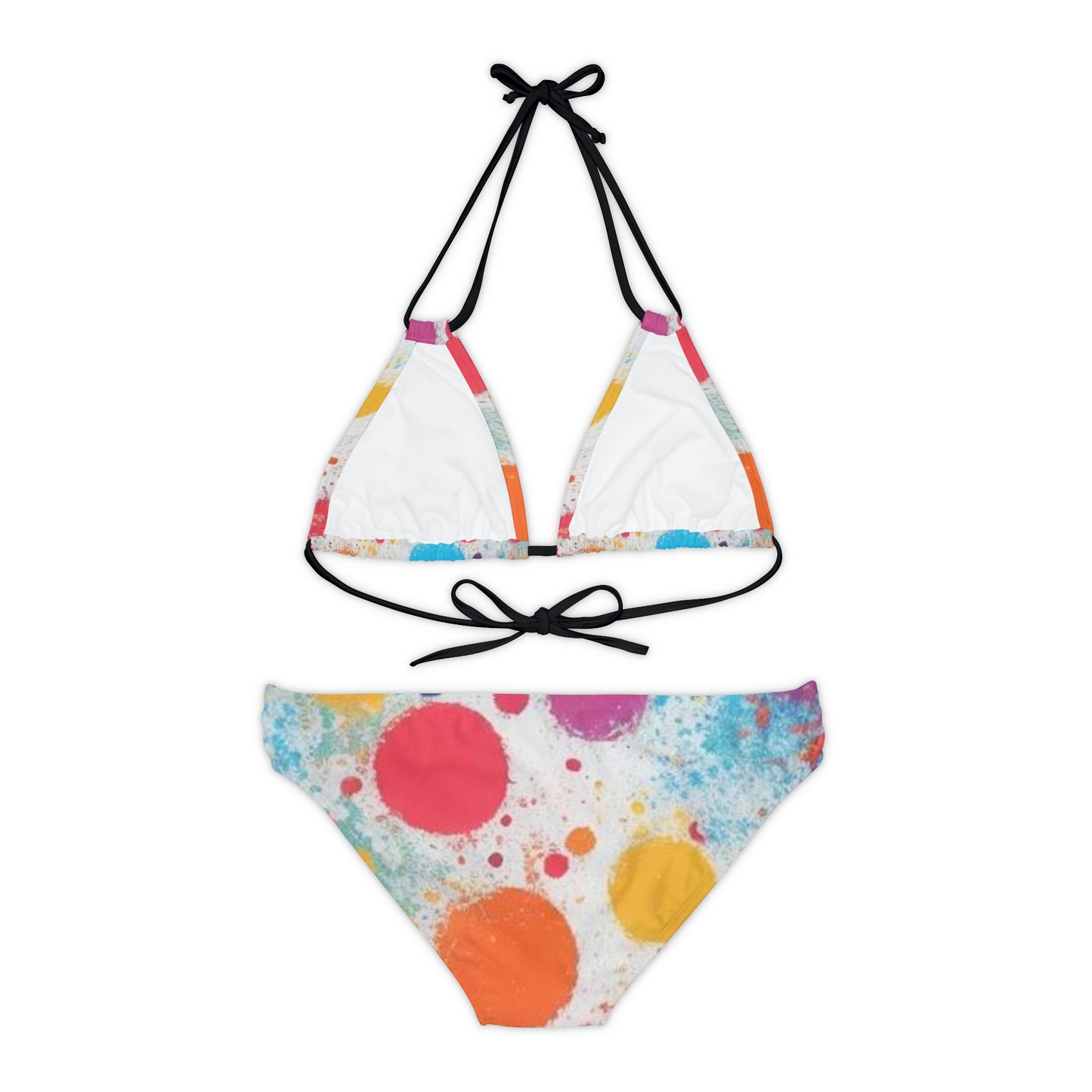 Strappy Bikini Set (AOP)