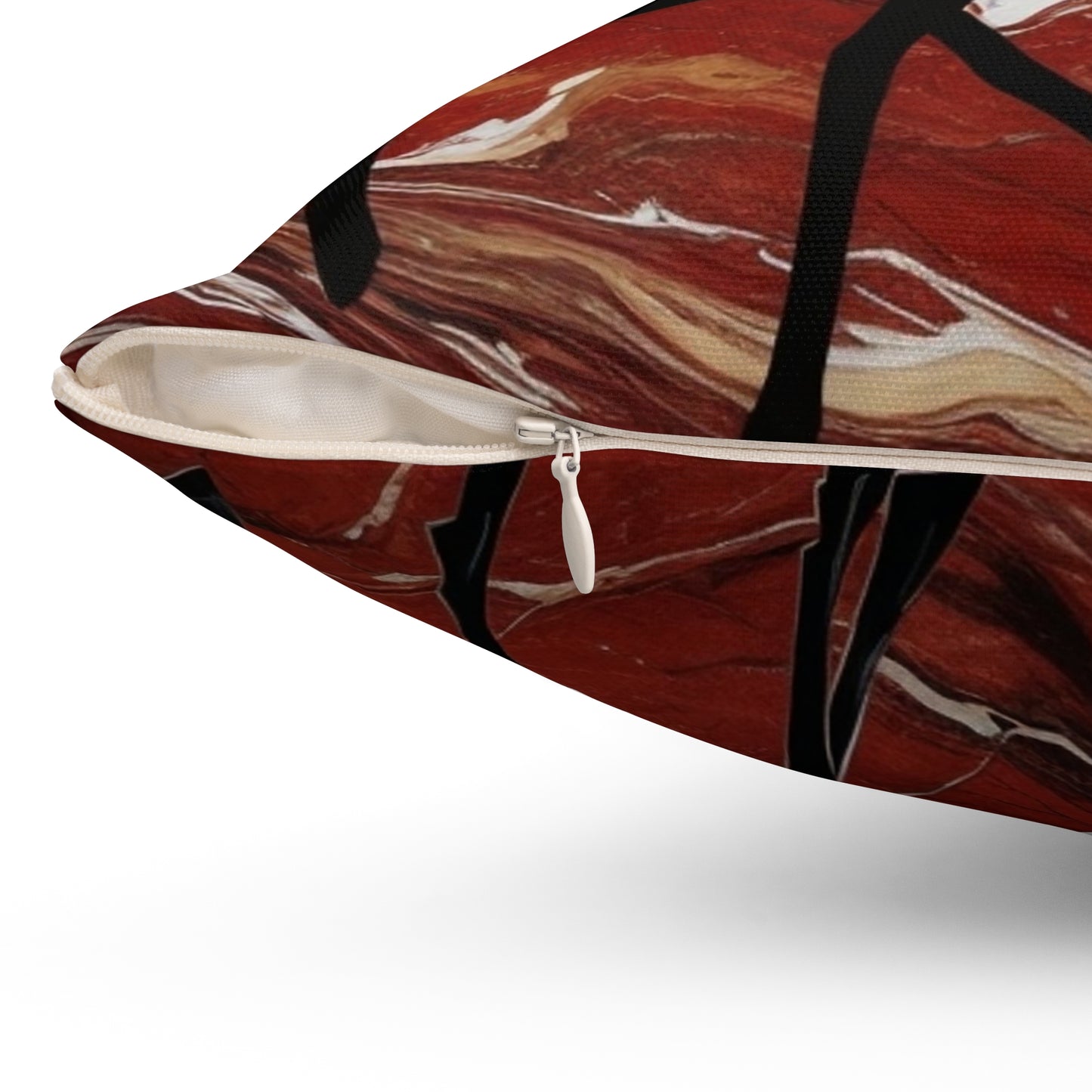Spun Polyester Square Pillow
