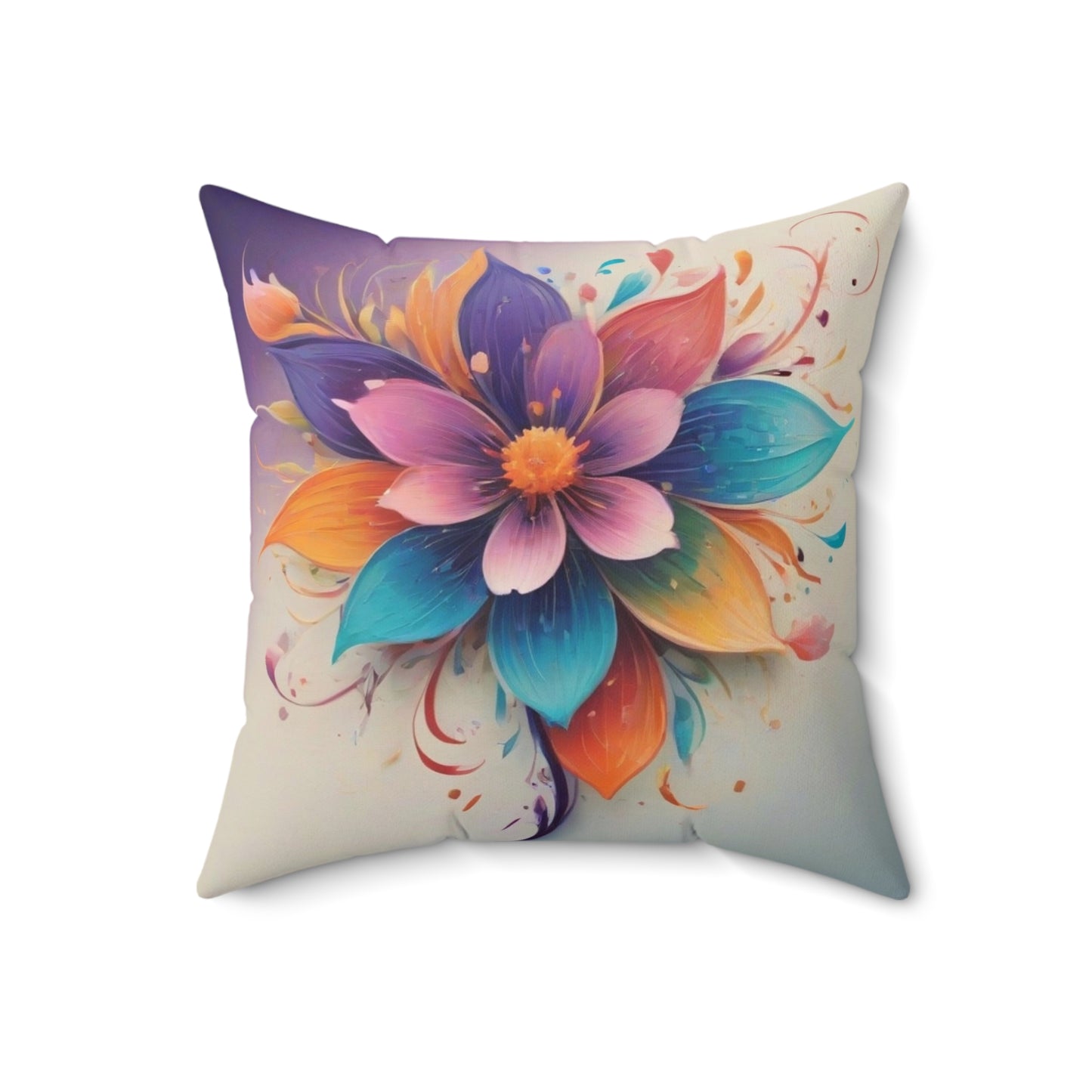 Spun Polyester Square Pillow