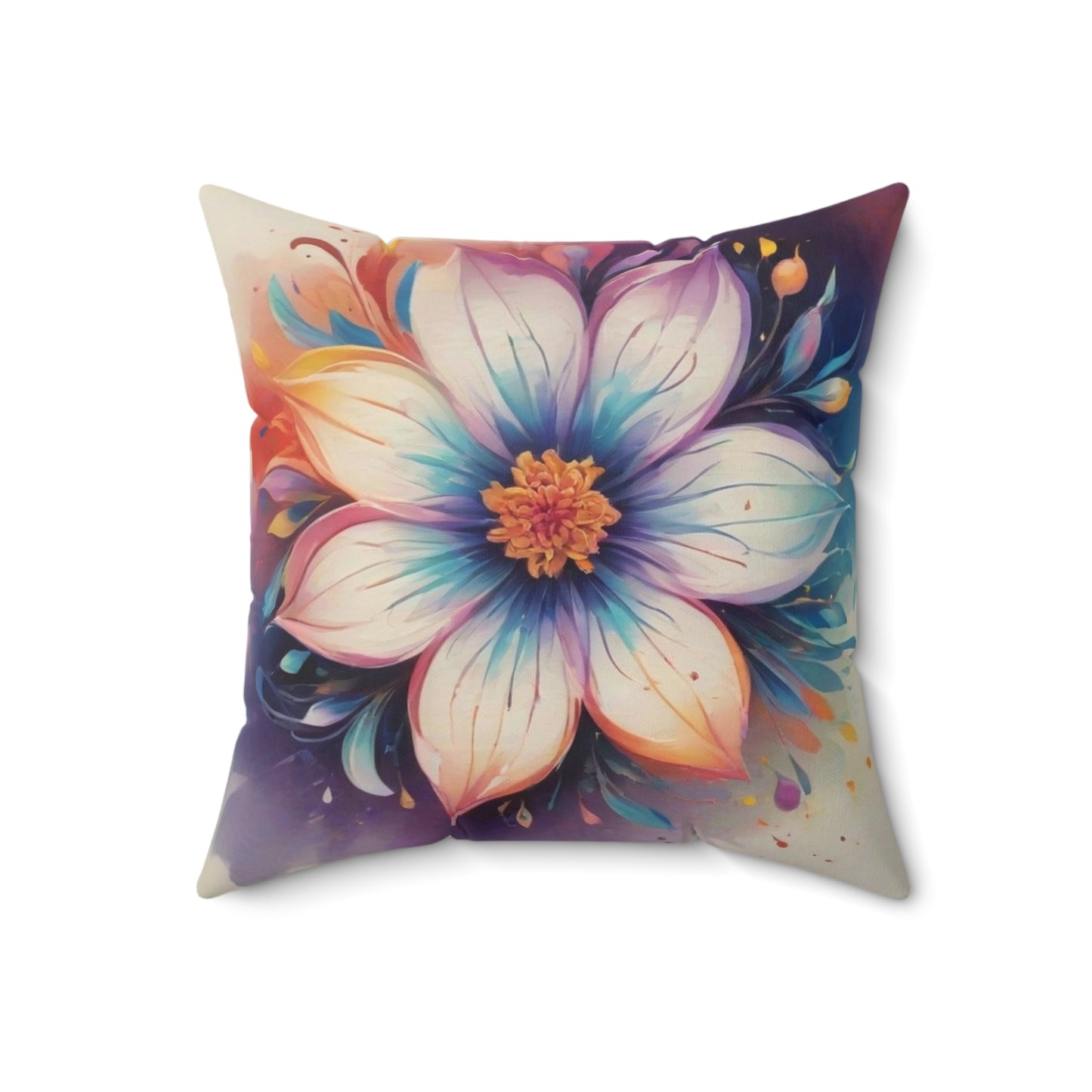 Spun Polyester Square Pillow