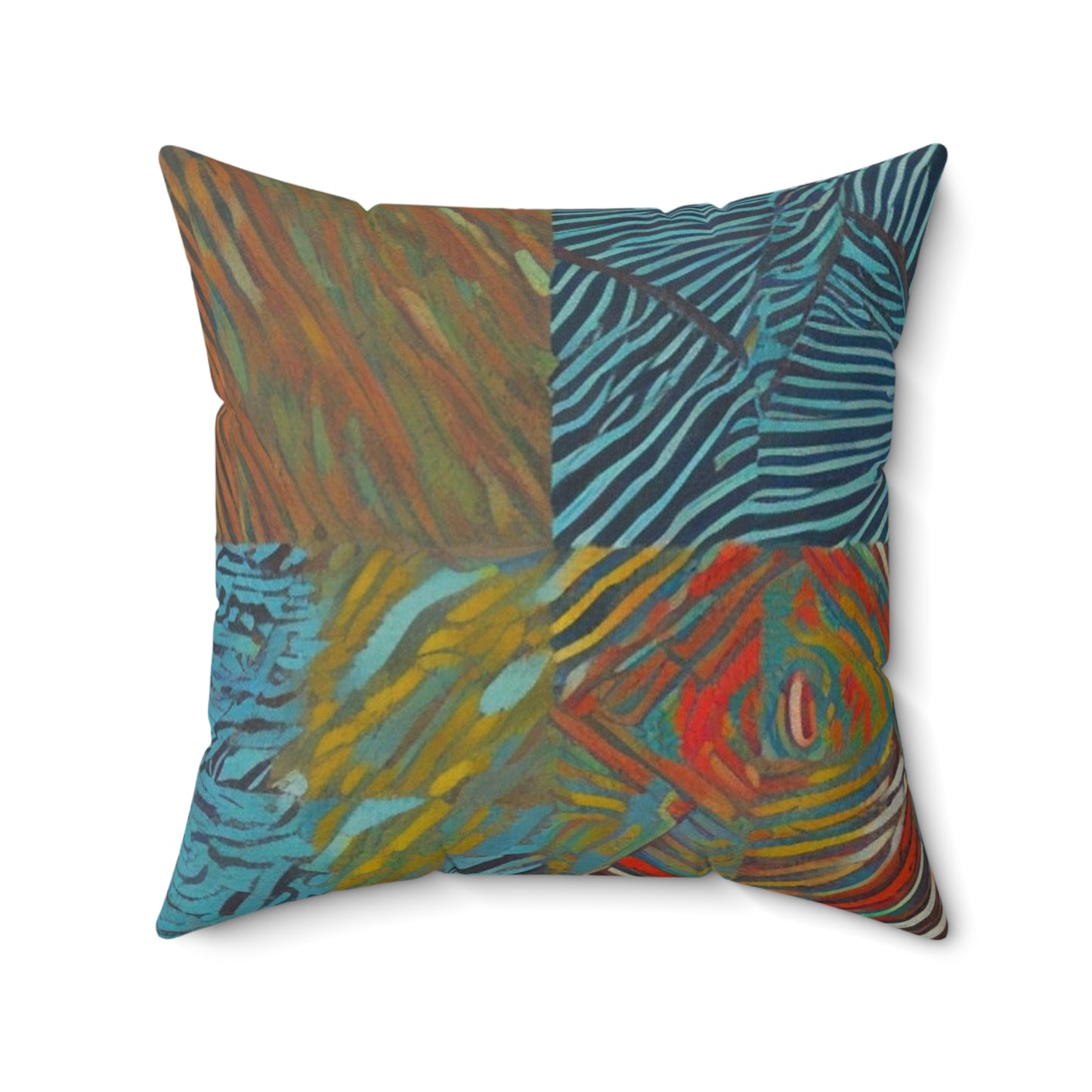 Spun Polyester Square Pillow