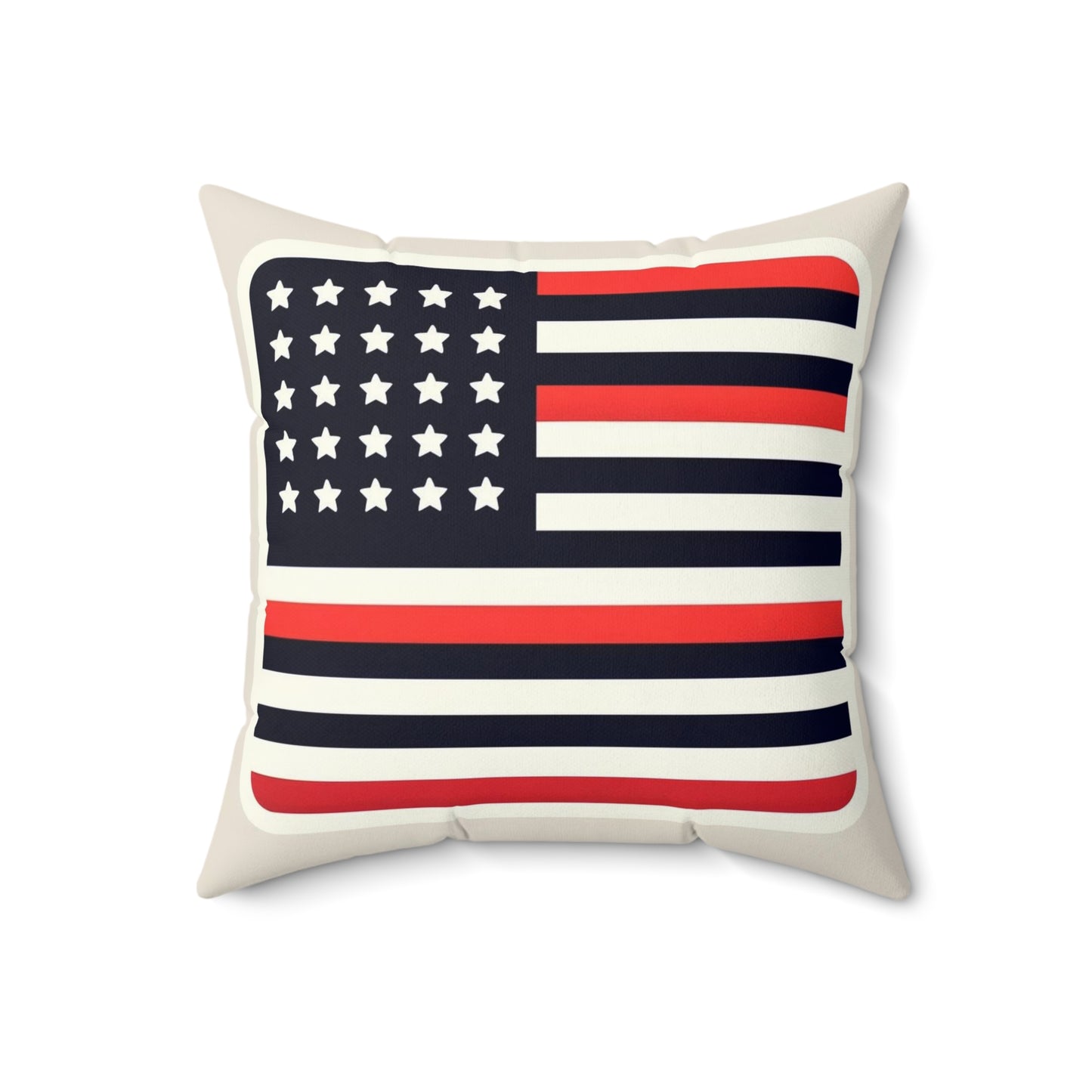Spun Polyester Square Pillow