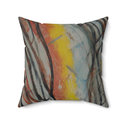 Spun Polyester Square Pillow