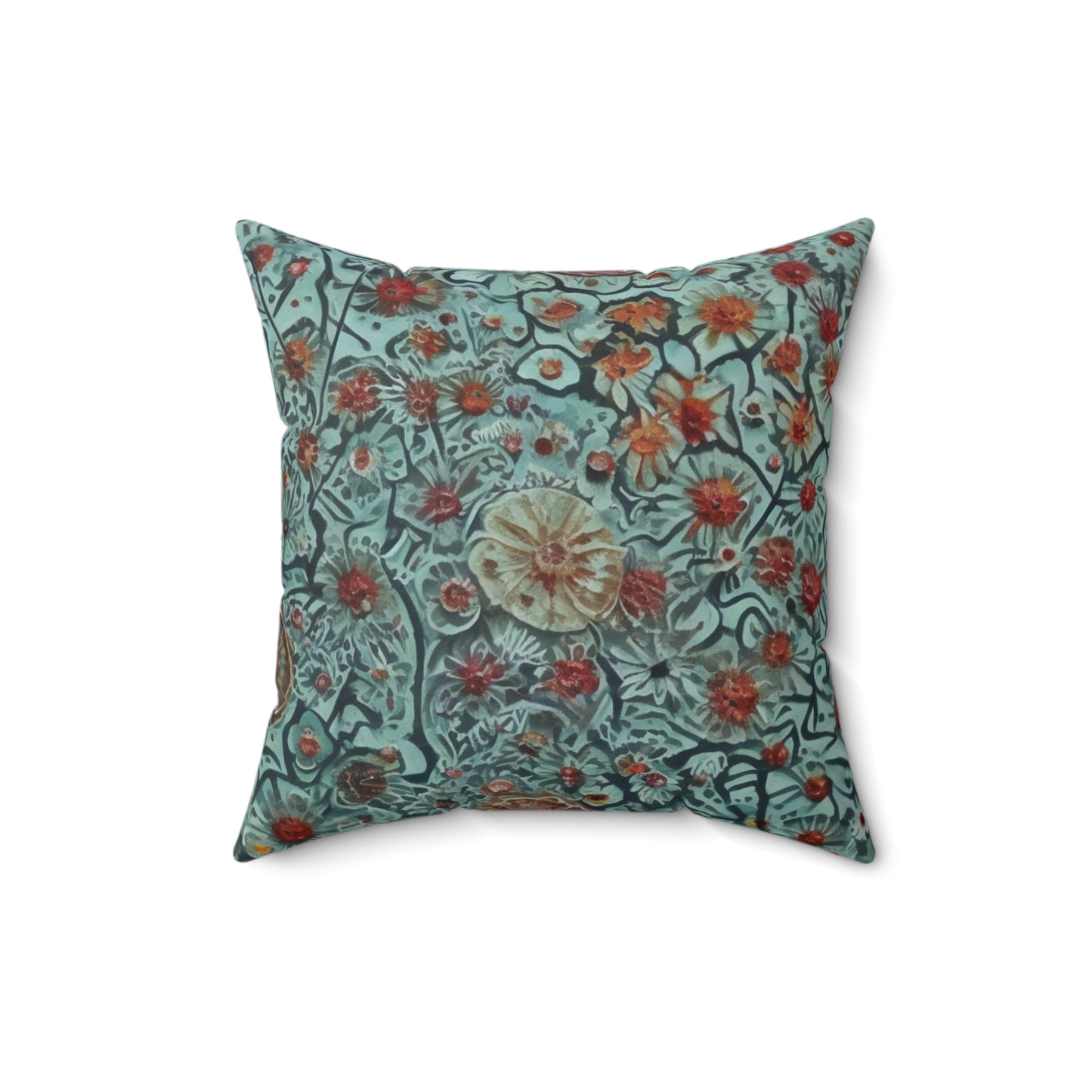 Spun Polyester Square Pillow