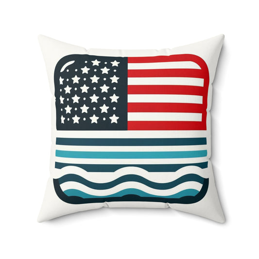Spun Polyester Square Pillow