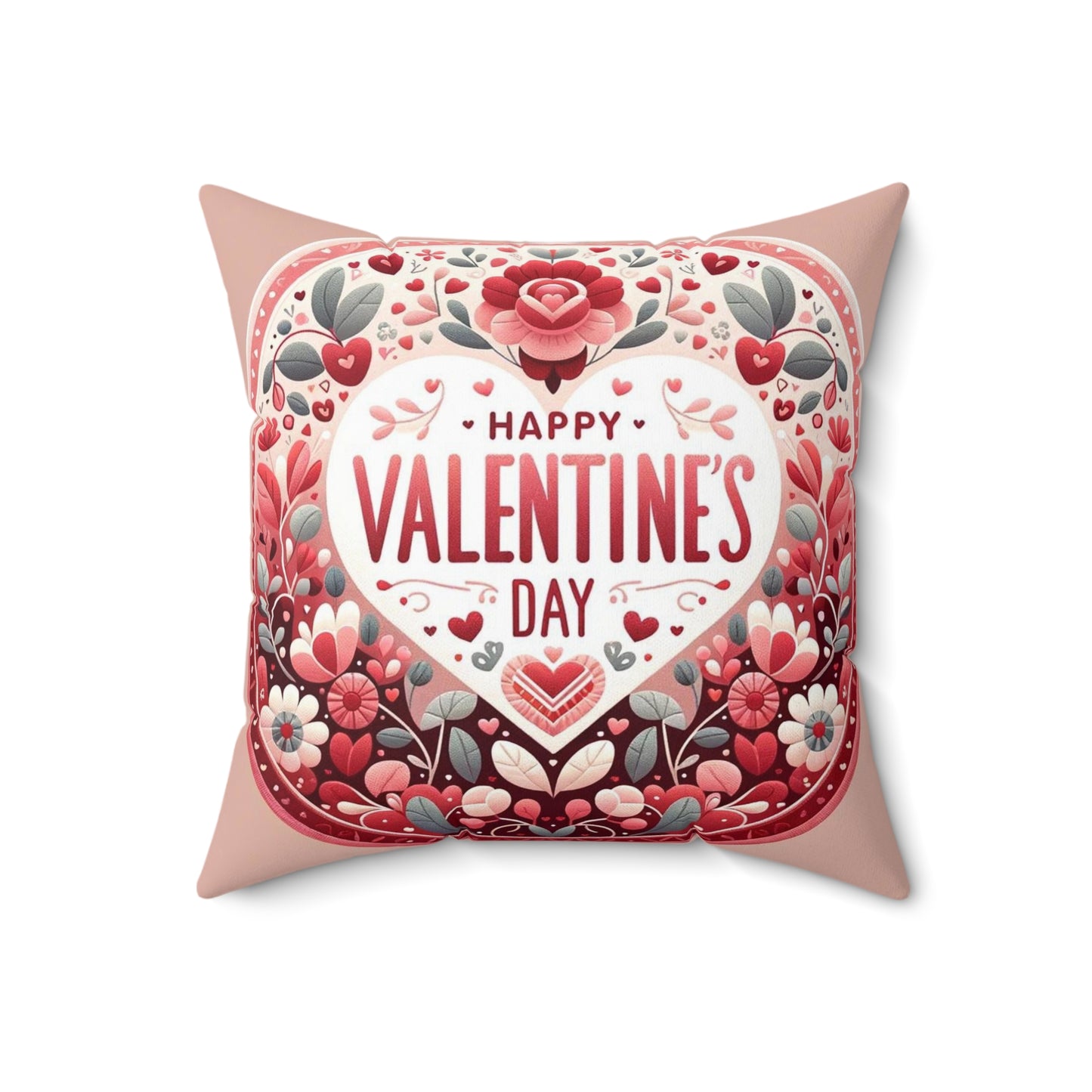 Spun Polyester Square Pillow