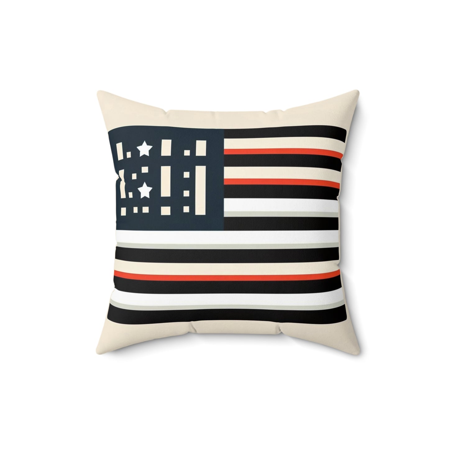 Spun Polyester Square Pillow