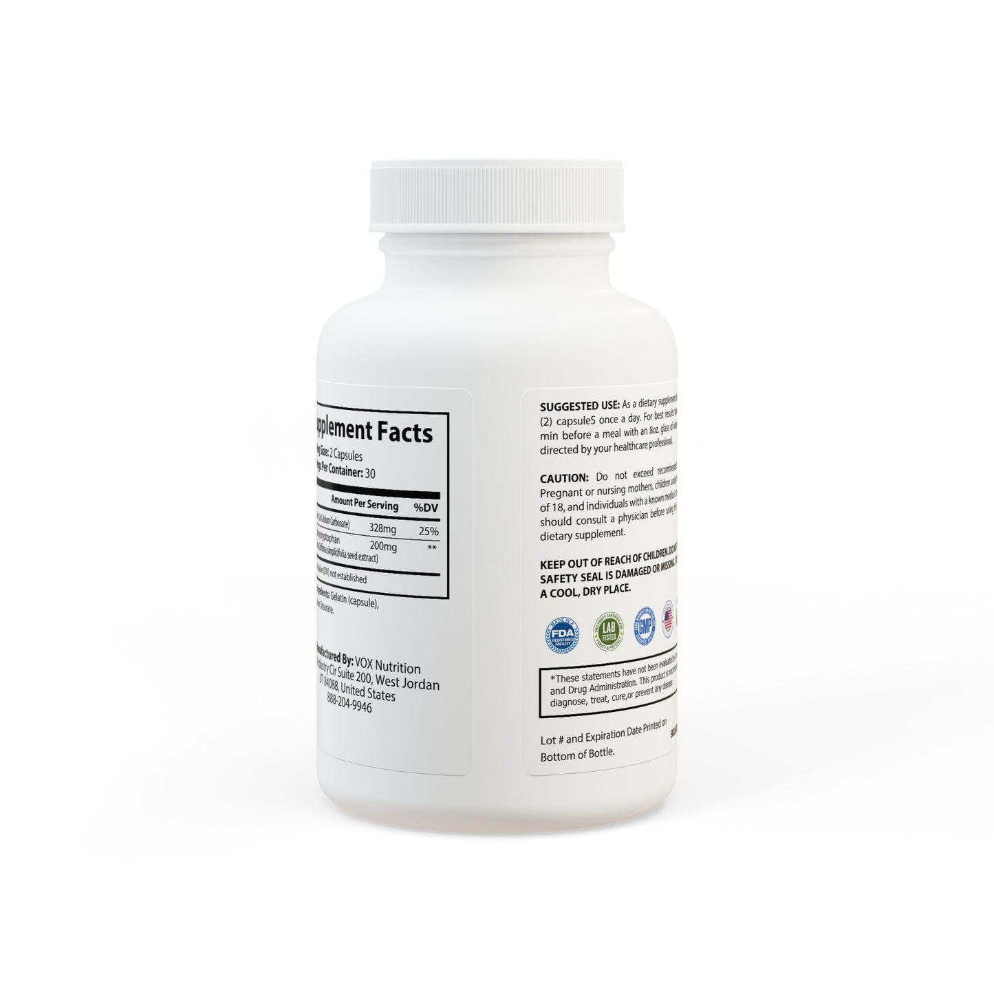 5-HTP Supplement (60 Capsules) By Dr. Asad Ali Syed