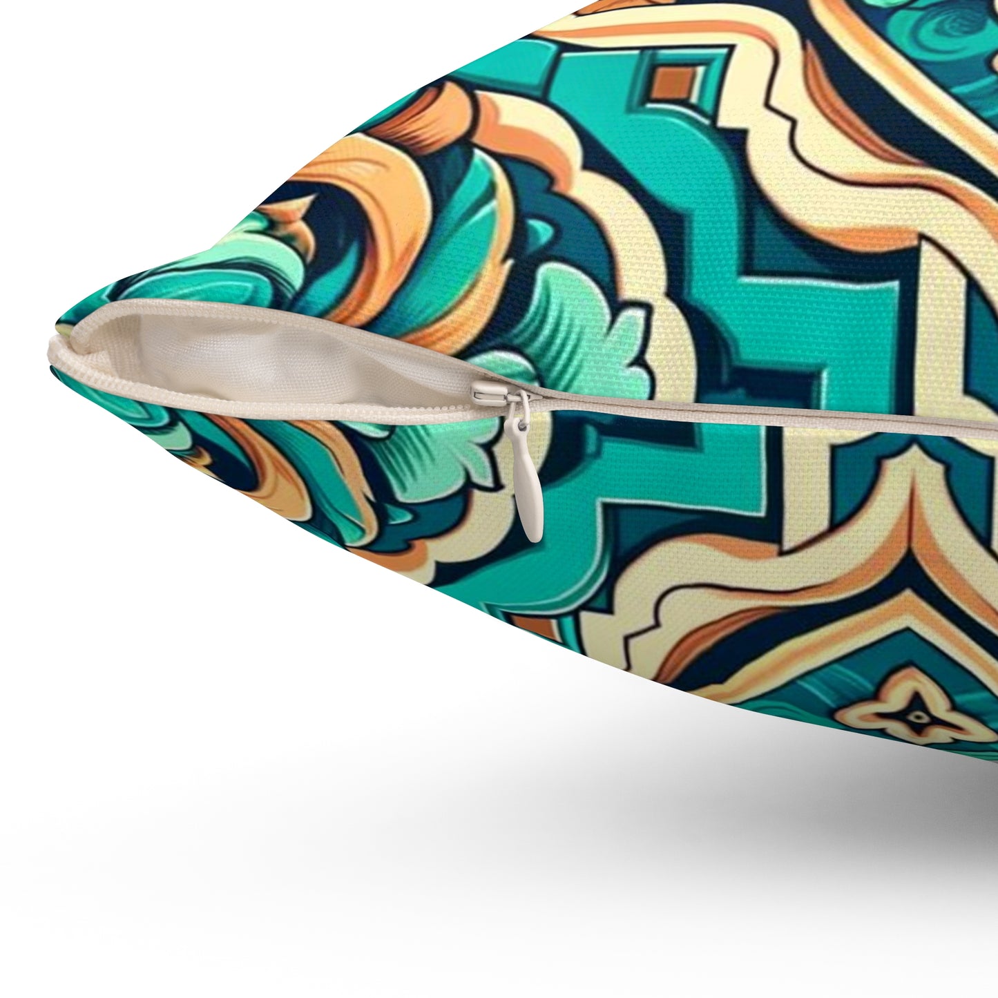 Spun Polyester Square Pillow