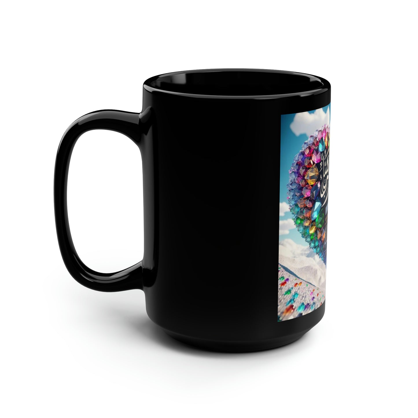 Black Mug, 15oz