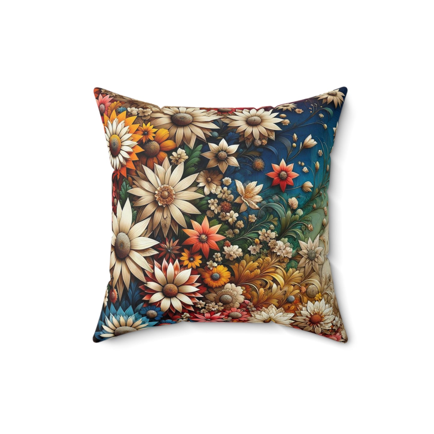 Spun Polyester Square Pillow