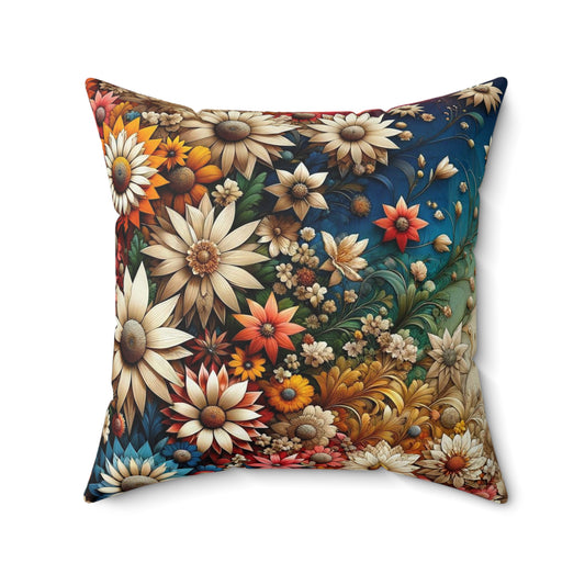 Spun Polyester Square Pillow