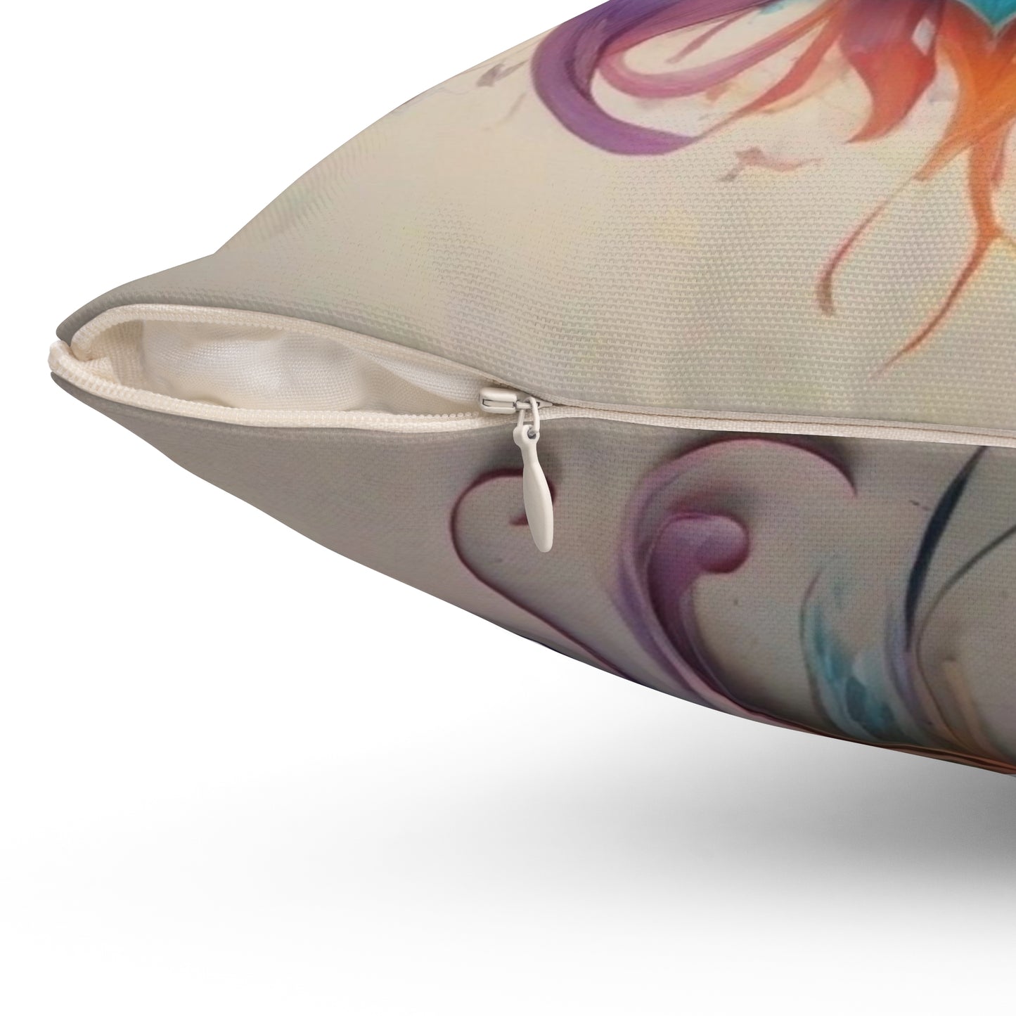 Spun Polyester Square Pillow