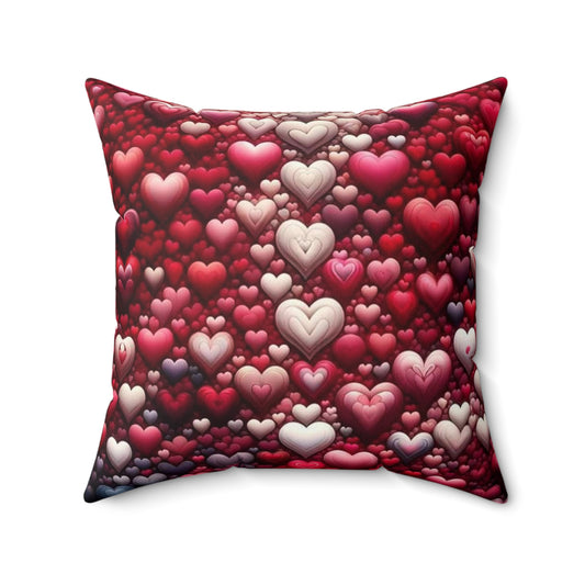 Spun Polyester Square Pillow
