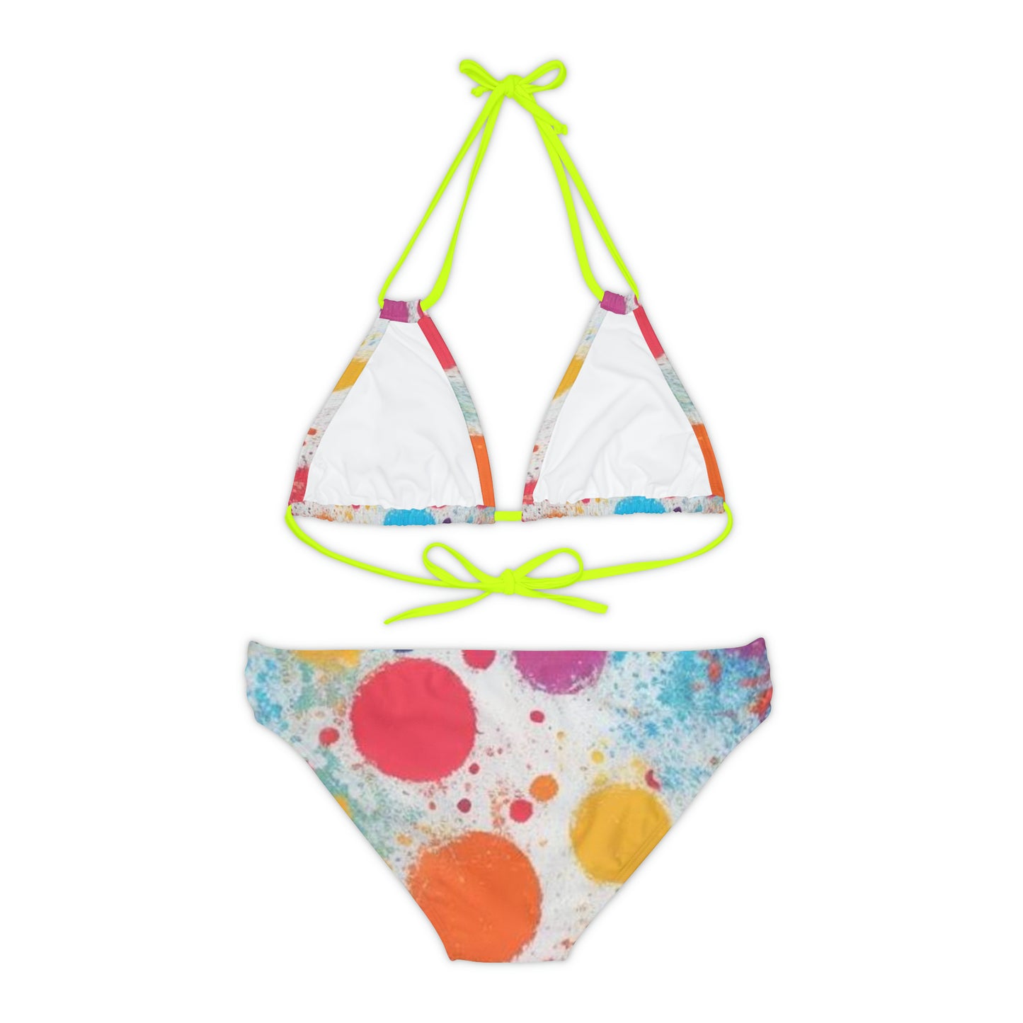 Strappy Bikini Set (AOP)