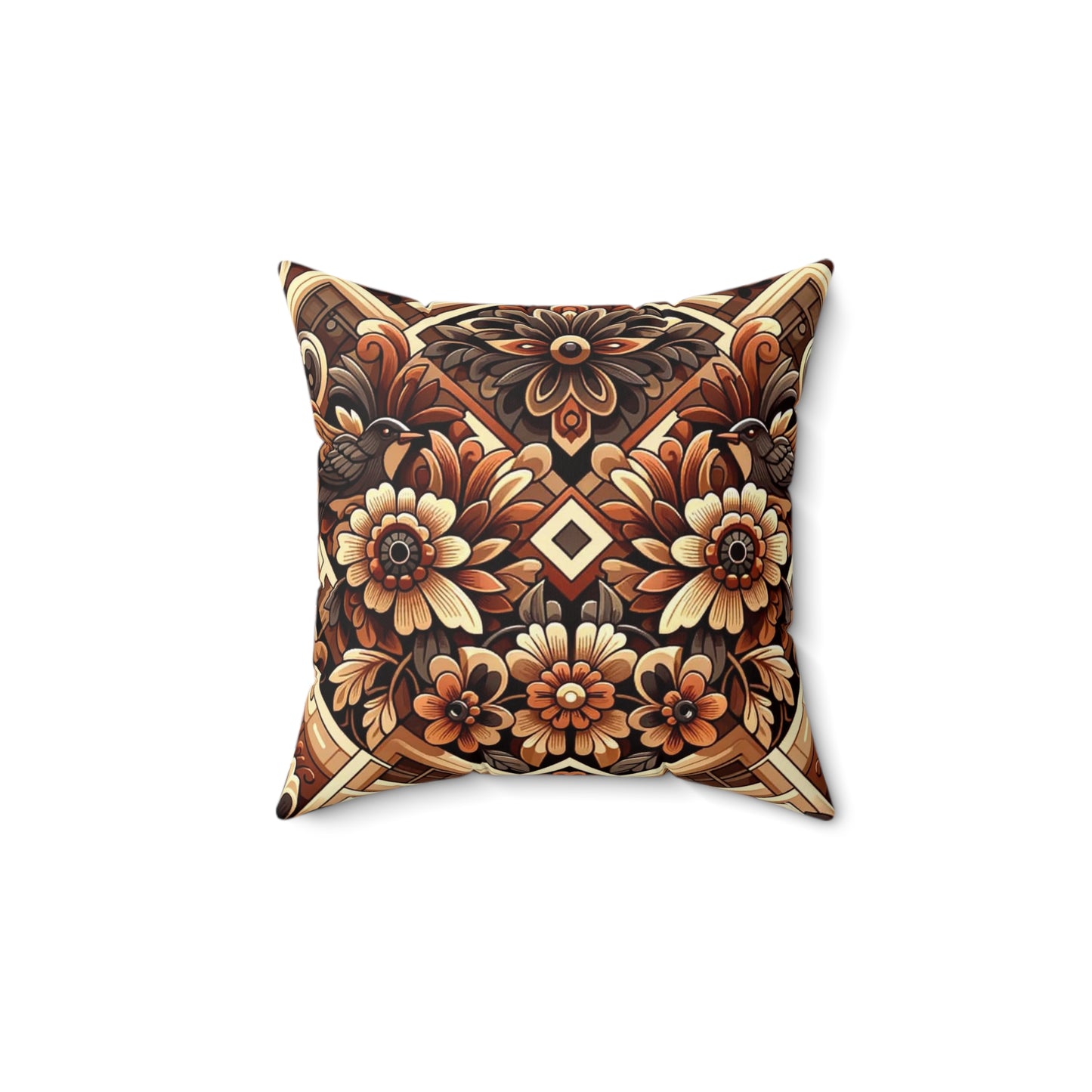 Spun Polyester Square Pillow