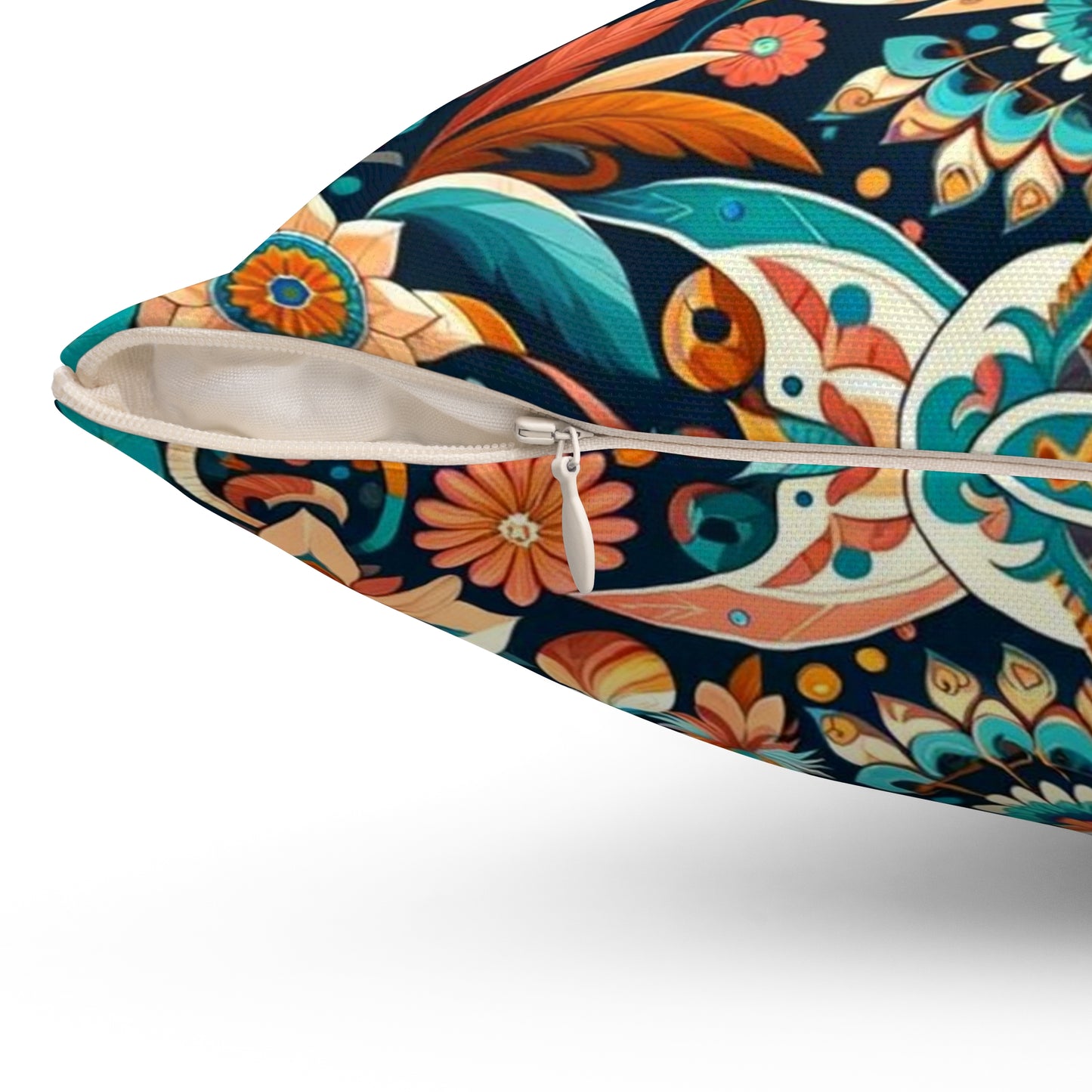 Spun Polyester Square Pillow