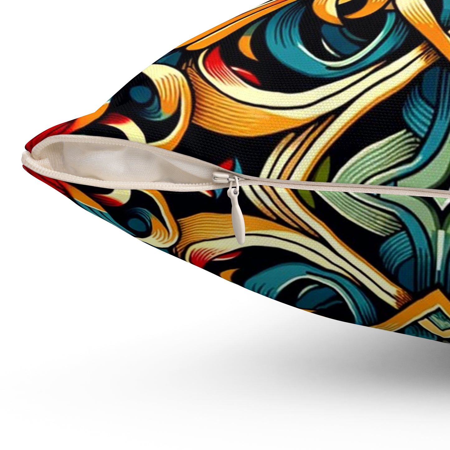 Spun Polyester Square Pillow