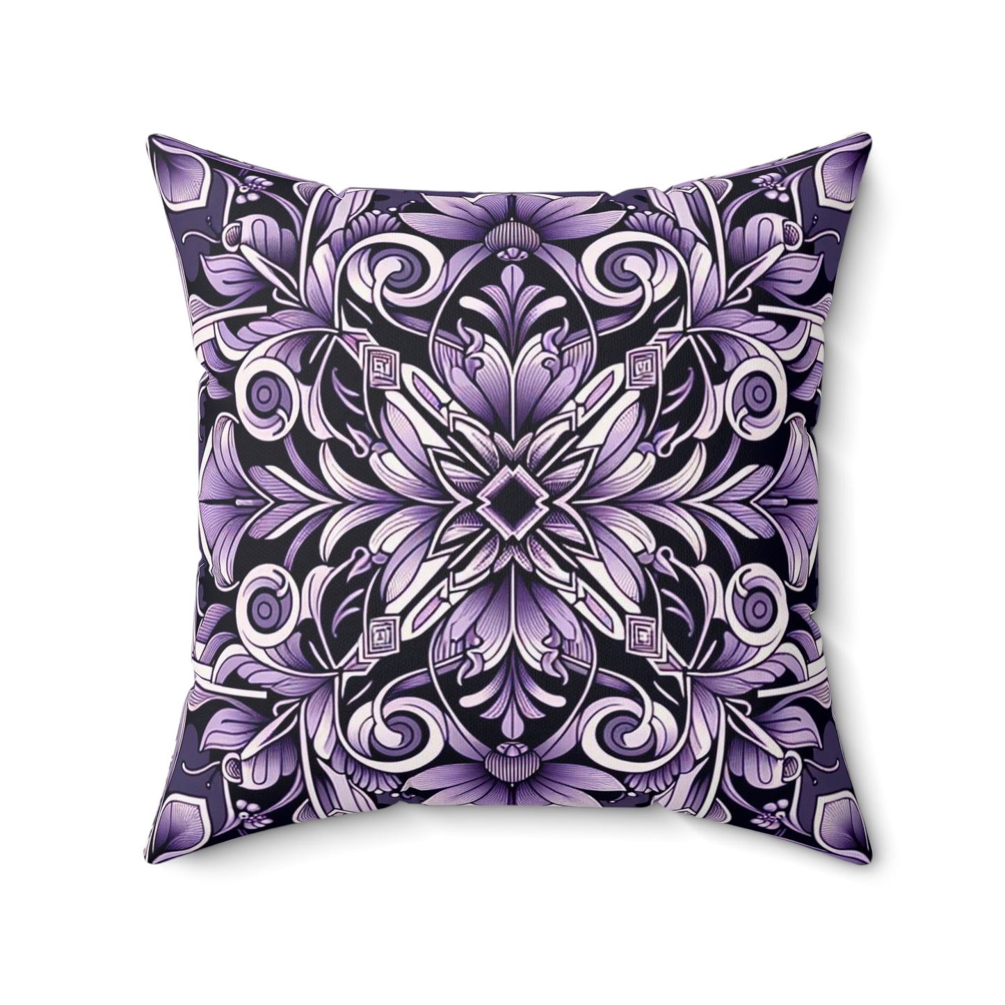 Spun Polyester Square Pillow