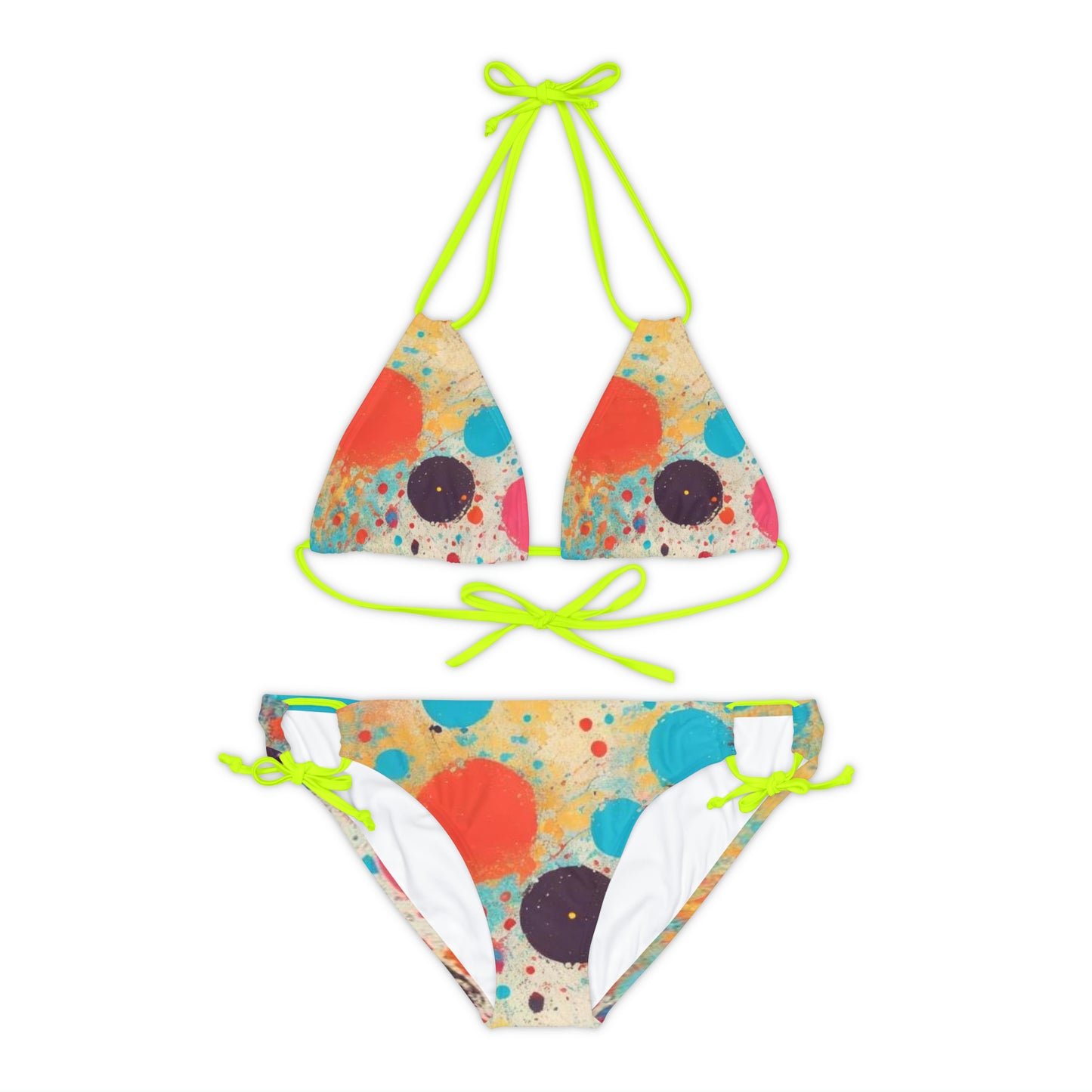 Strappy Bikini Set (AOP)