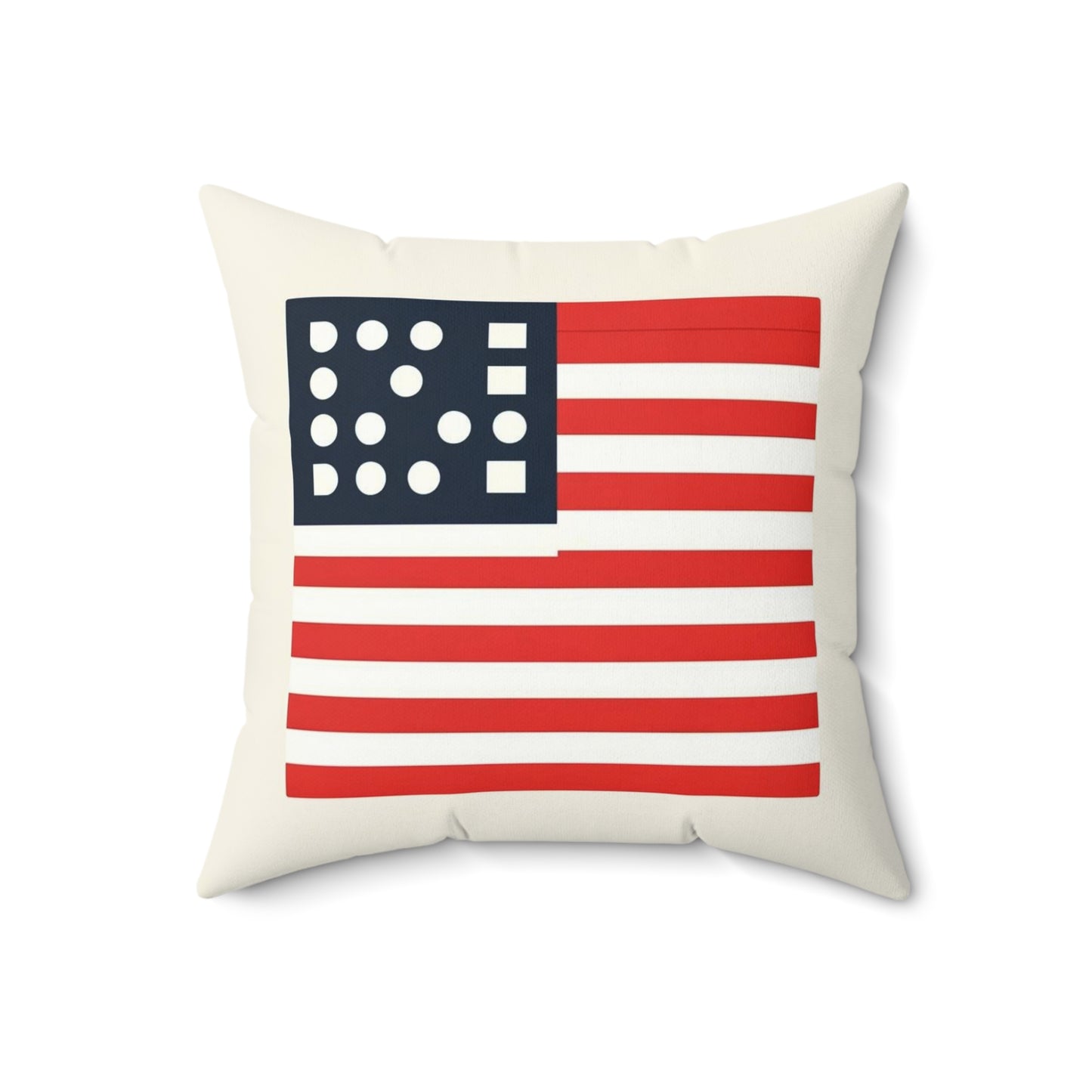 Spun Polyester Square Pillow