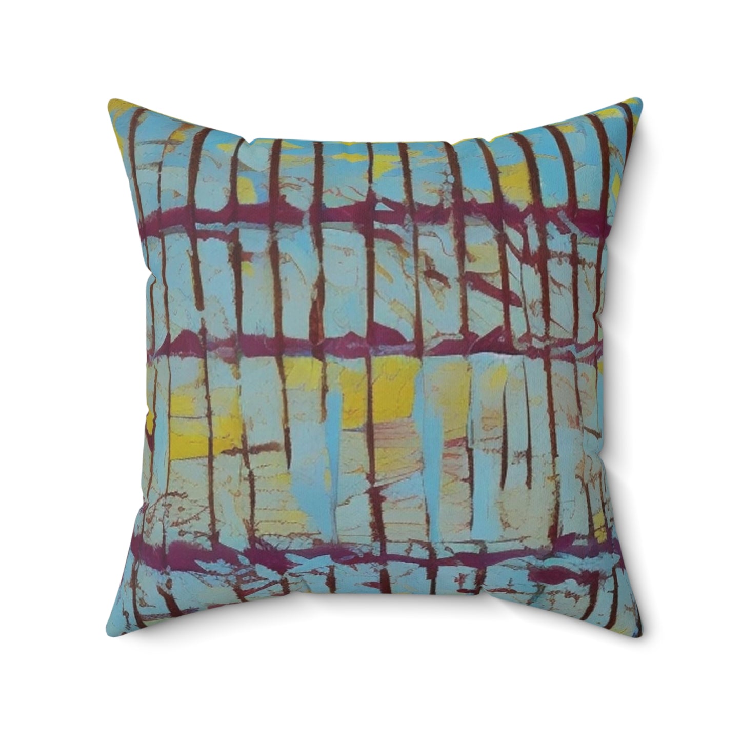Spun Polyester Square Pillow