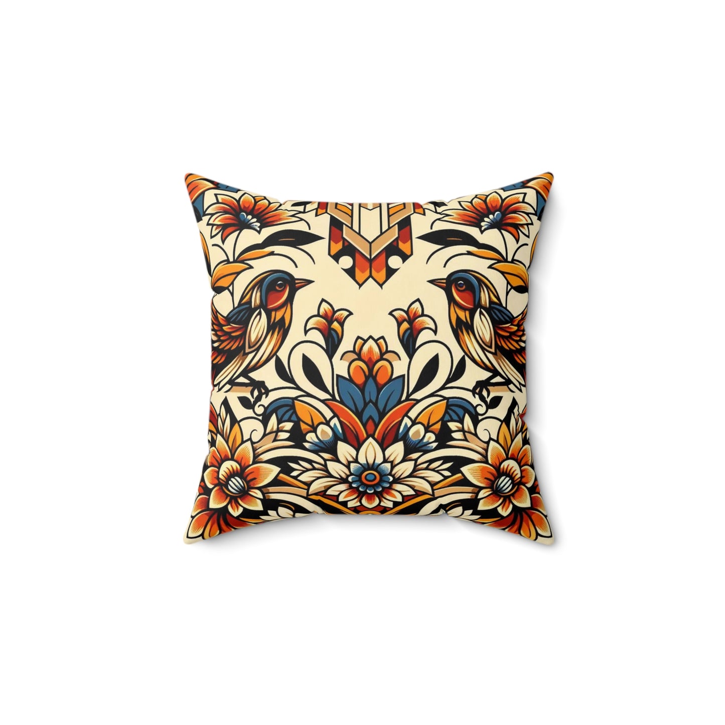 Spun Polyester Square Pillow