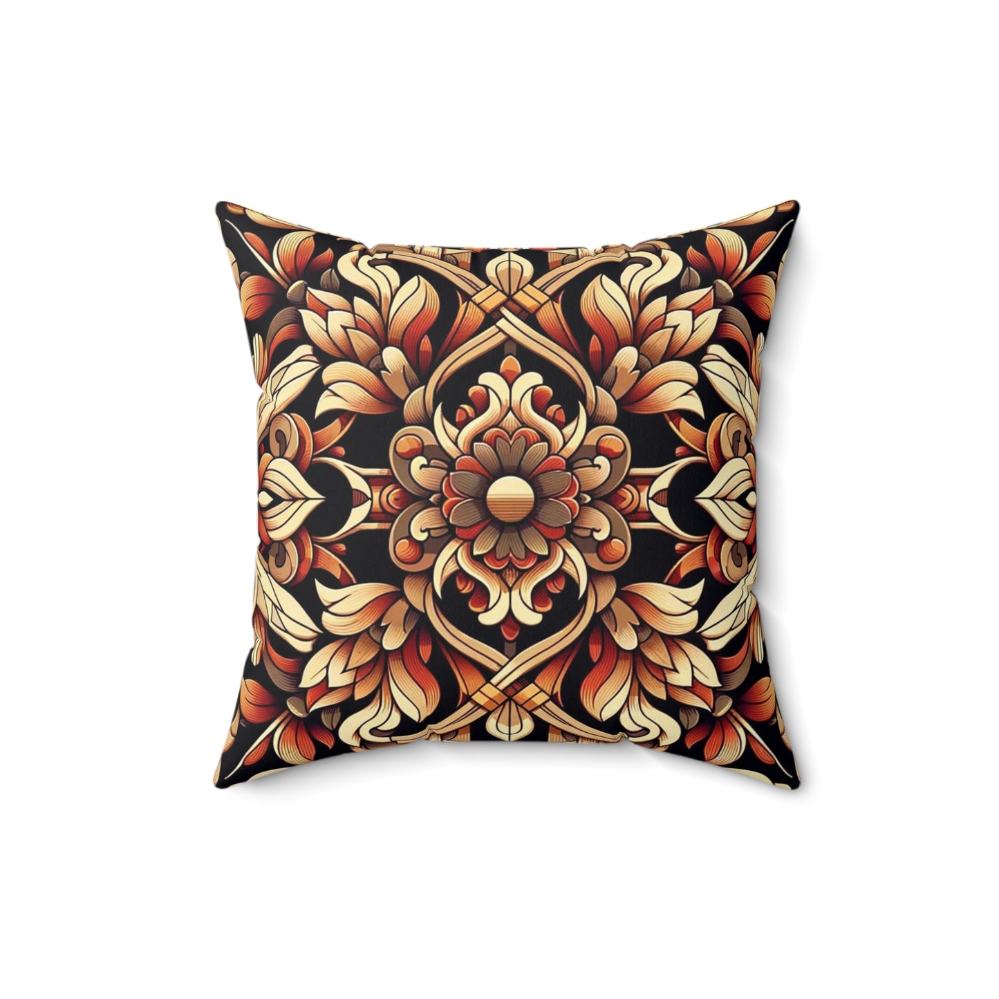 Spun Polyester Square Pillow