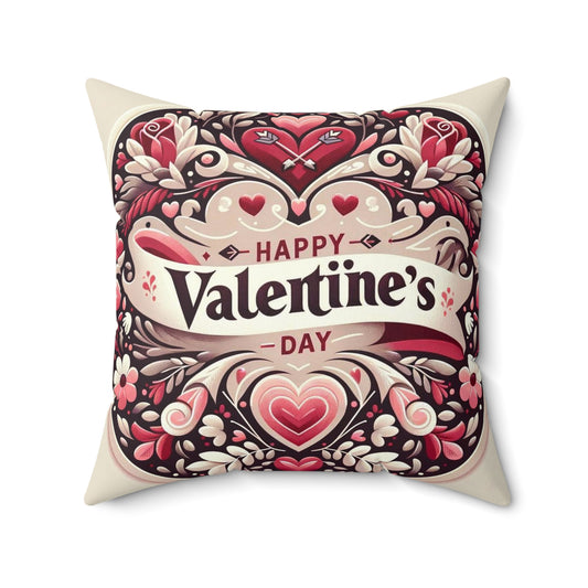 Spun Polyester Square Pillow
