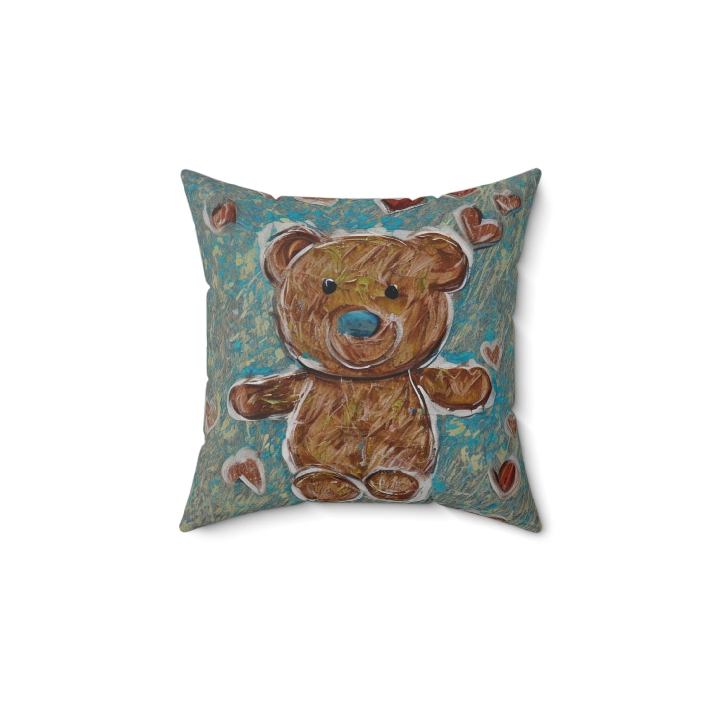 Spun Polyester Square Pillow